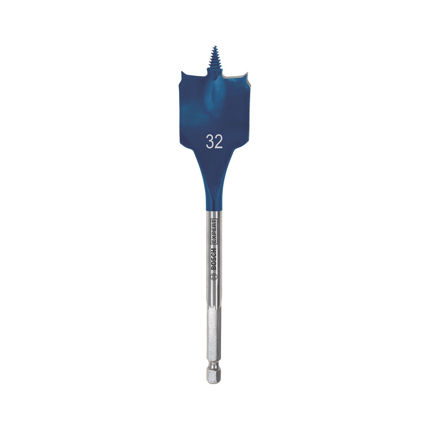 Bosch Expert Self Cut Speed Hex Shank Flat Wood Spade Drill Bit 32mm x 152mm (186AK)