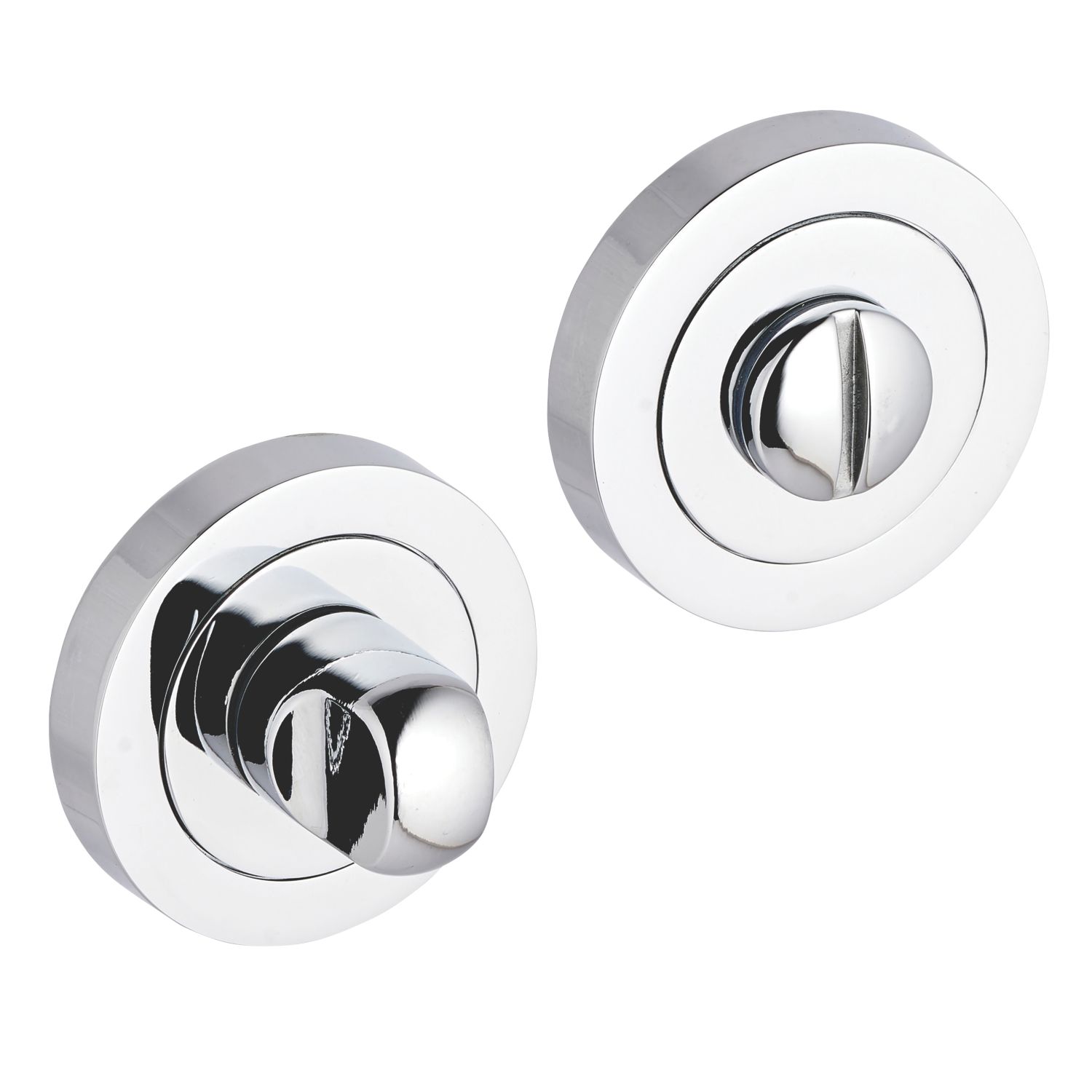 Smith & Locke Standard Thumbturn Set Polished Chrome 50mm (186HY)