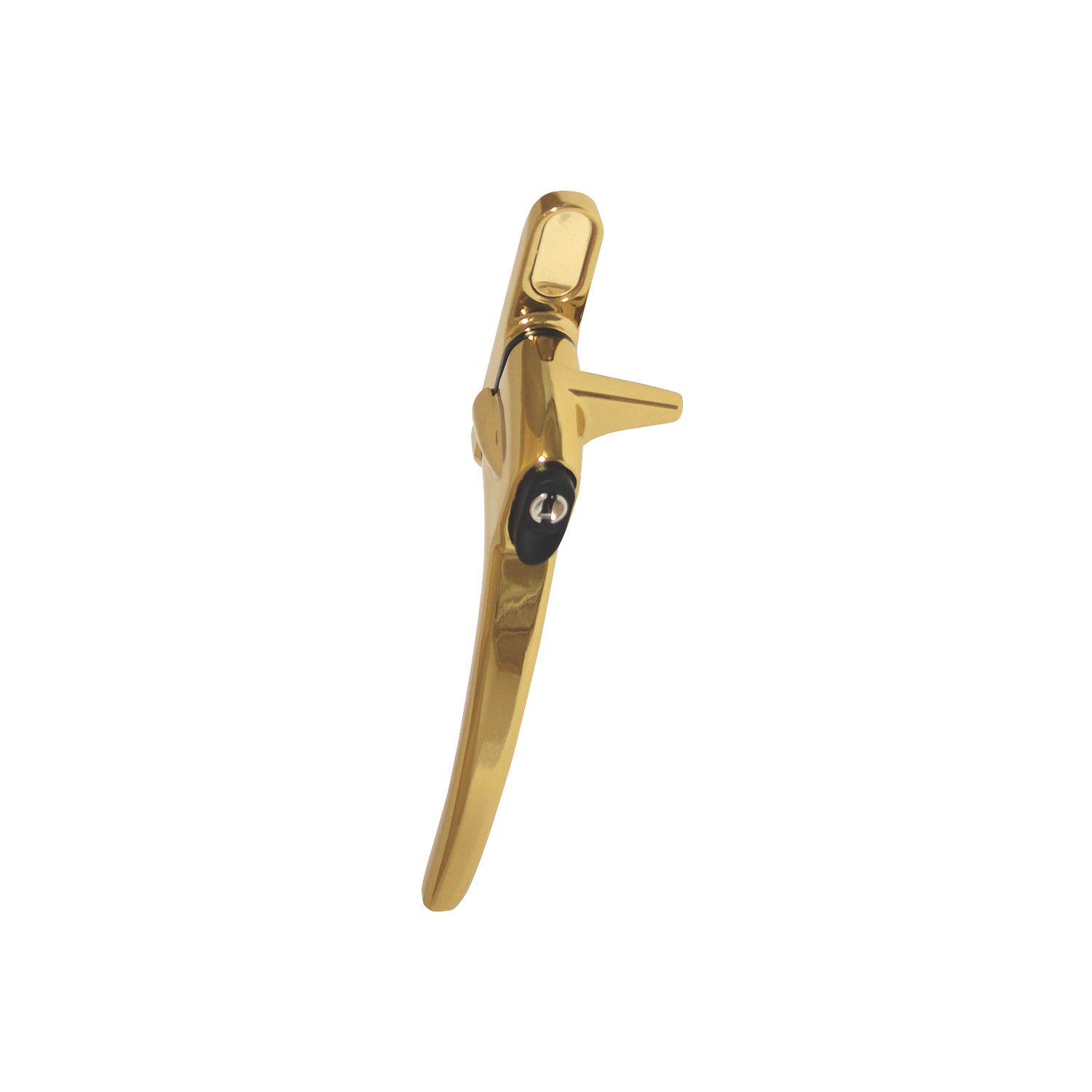 Fab & Fix Charisma Left-Handed Cockspur Window Handle Polished Gold (187KR)