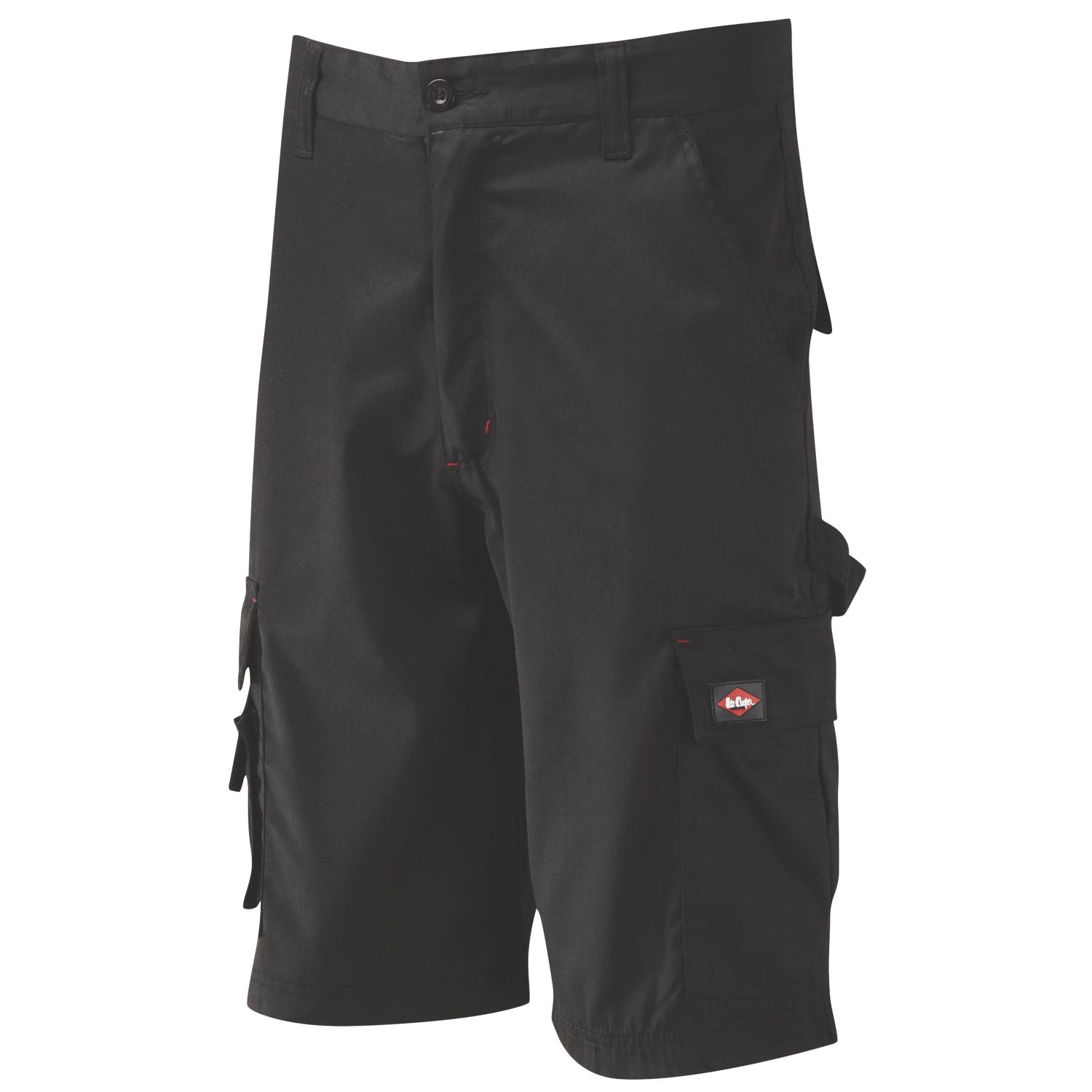 Lee Cooper LCSHO806 Workwear Cargo Shorts Black 32" W (190KX)