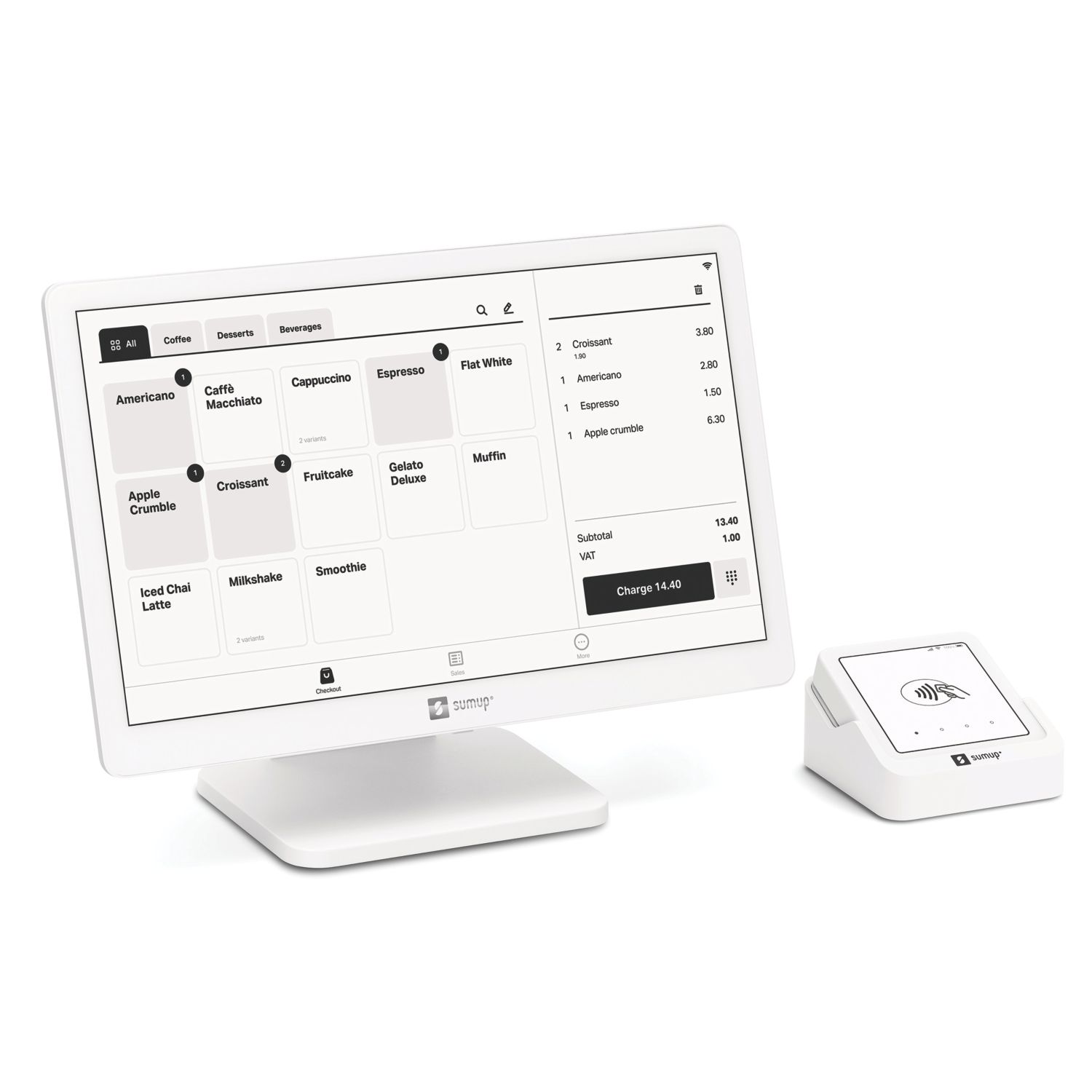 Sum Up POS Lite + Solo Smart Card Terminal and Point of Sale (191CE)