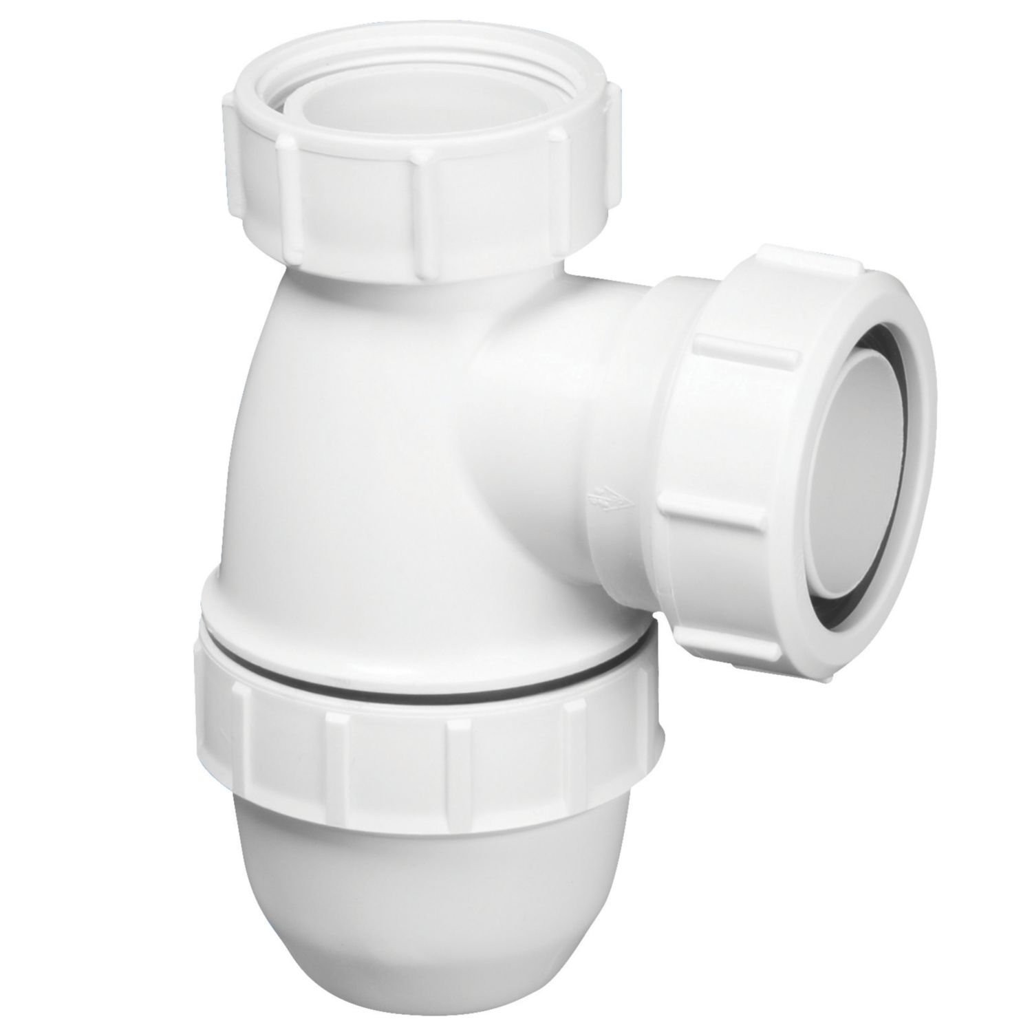 McAlpine G10 Bottle Trap White 40mm (191HR)