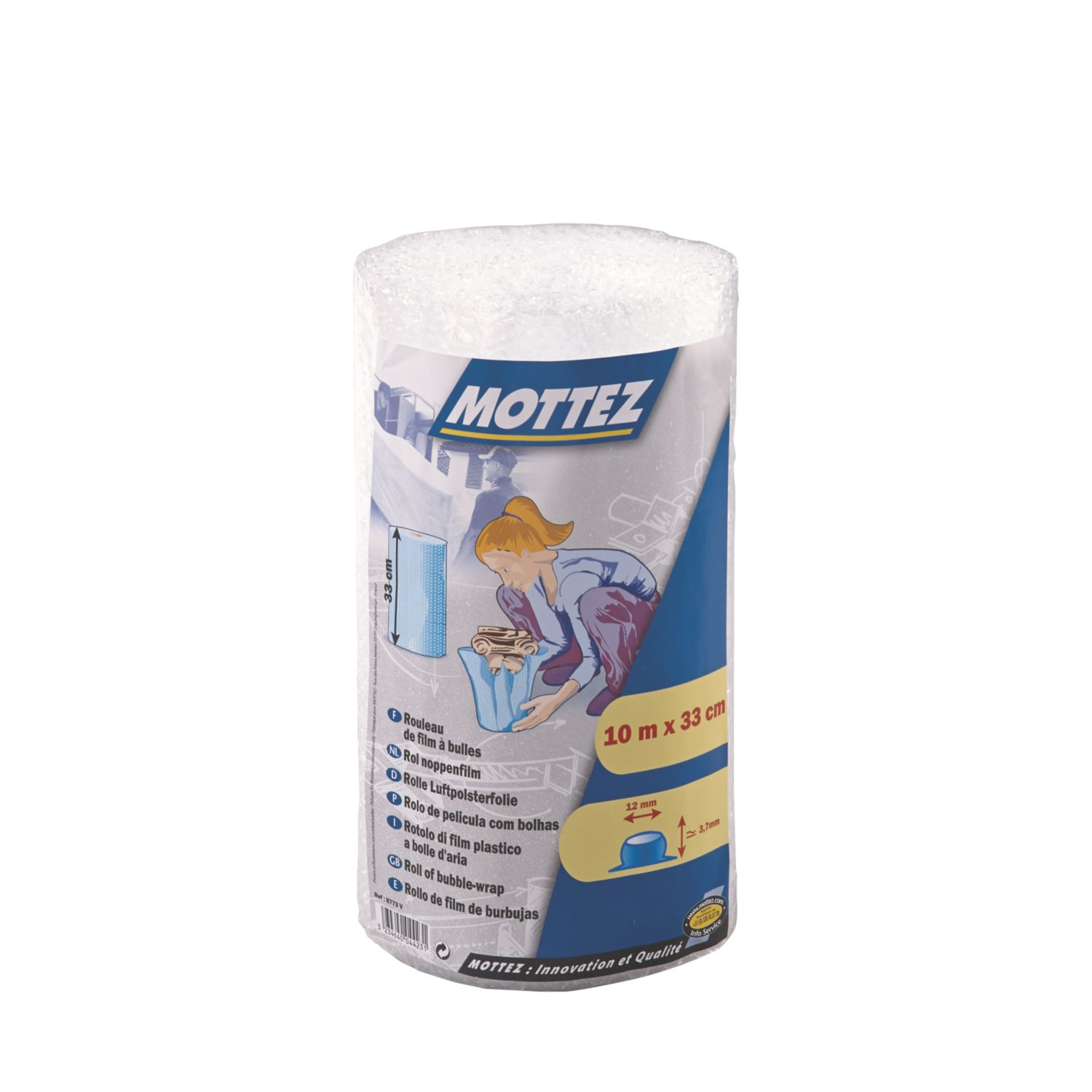 Mottez Bubble Wrap 0.33m x 10m (19220)
