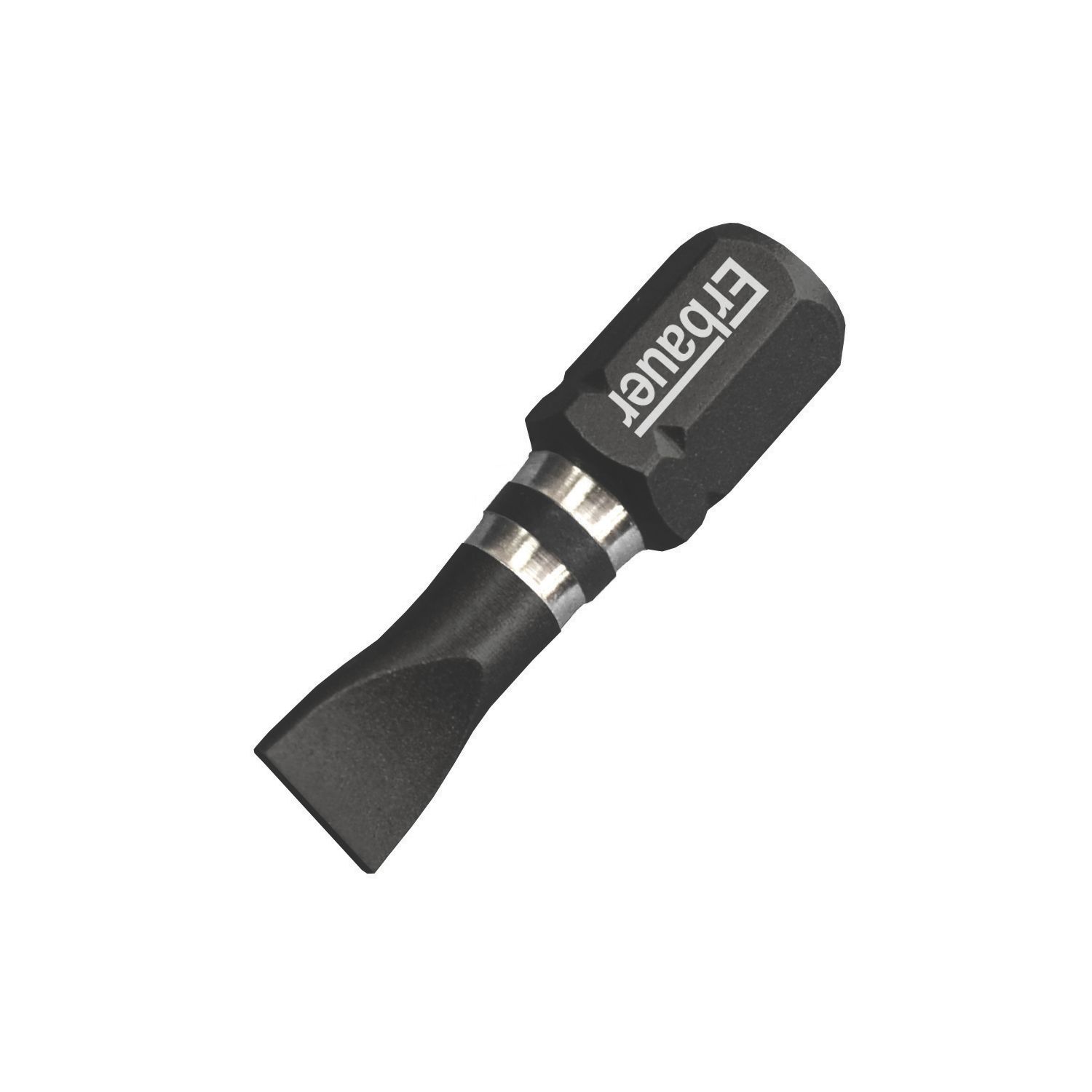 Erbauer 1/4" 25mm Hex Shank 6.5mm Impact Screwdriver Bits 3 Pack (19365)