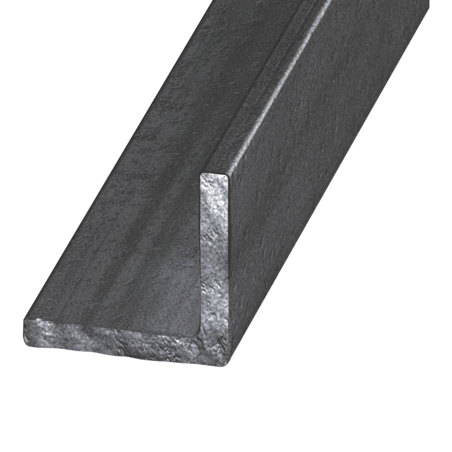 Essentials Black Angle Profile 1m x 40mm x 40mm (195CP)