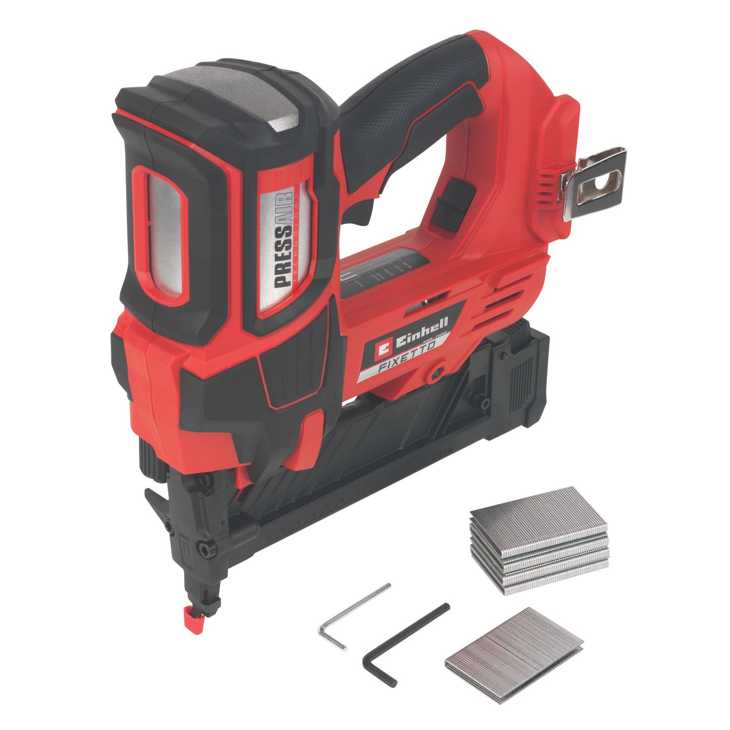 Einhell Professional FIXETTO 18/38 S 38mm 18V Li-Ion Power X-Change Second Fix Cordless Stapler - Bare (197PW)