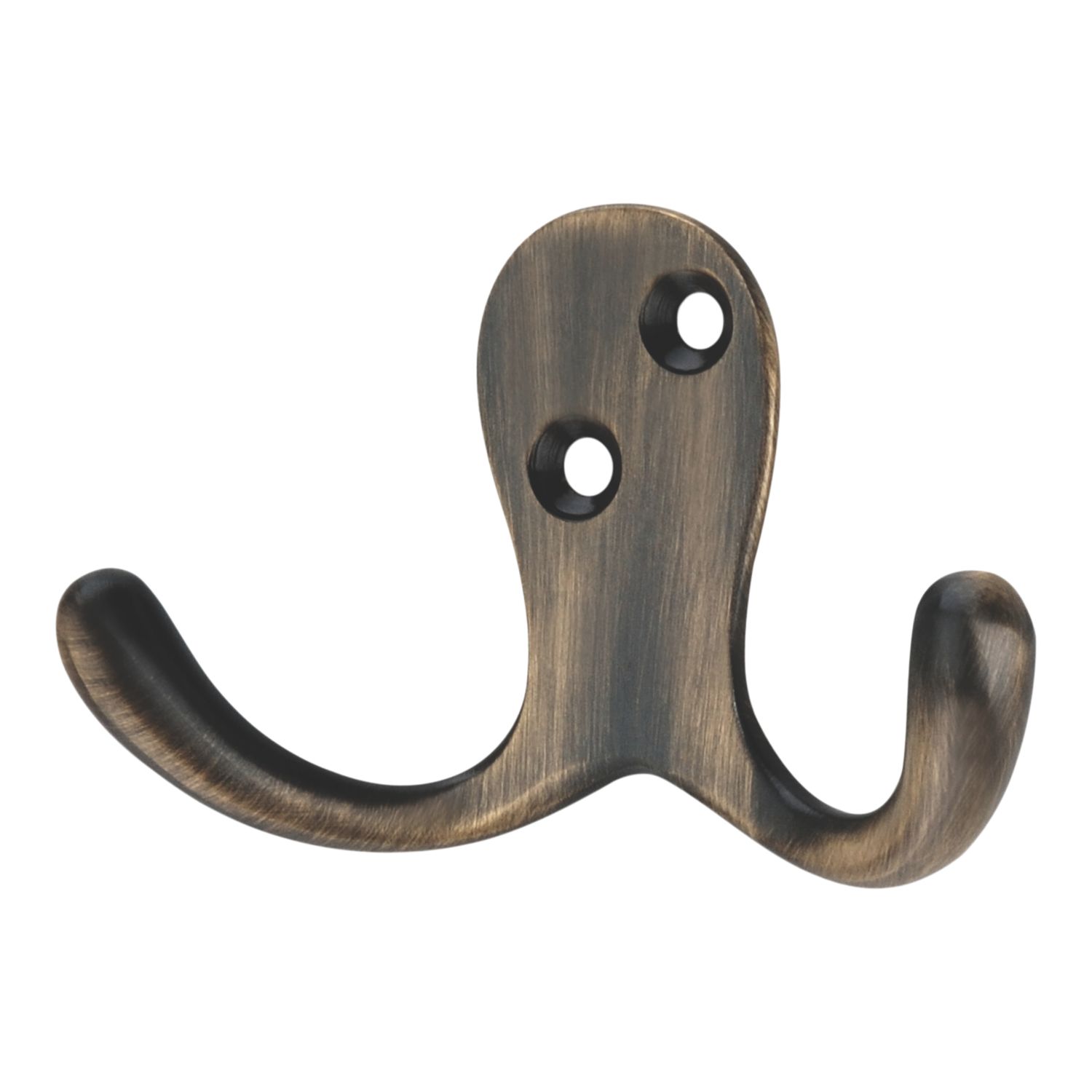 Essentials Double Hooks Gold 70mm 5 Pack (198VE)