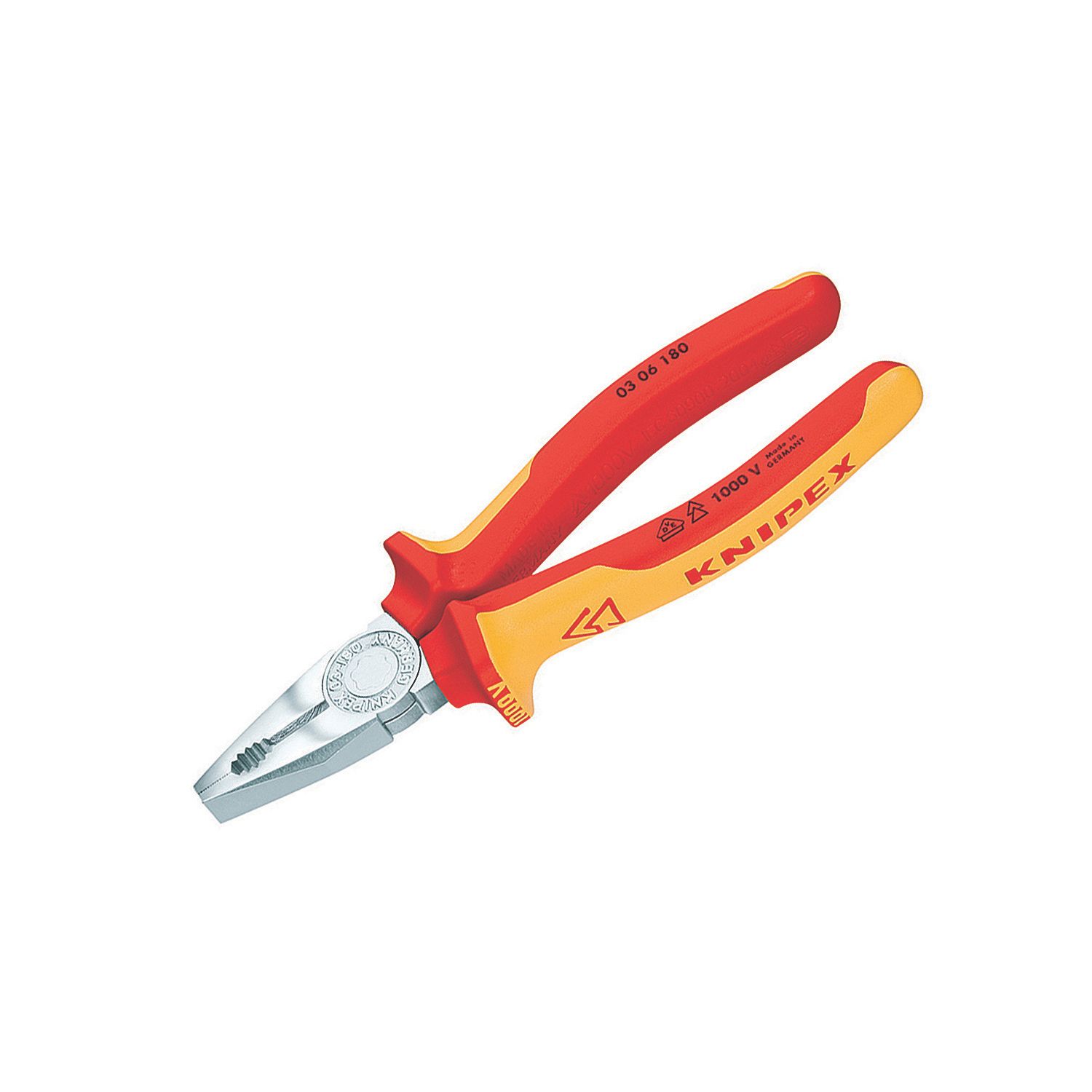 Knipex VDE Combination Pliers 6 1/4" (160mm) (1995F)