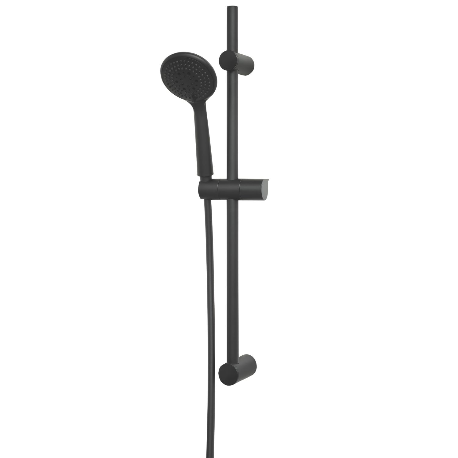 Swirl Shower Kit Matt Black (199TR)