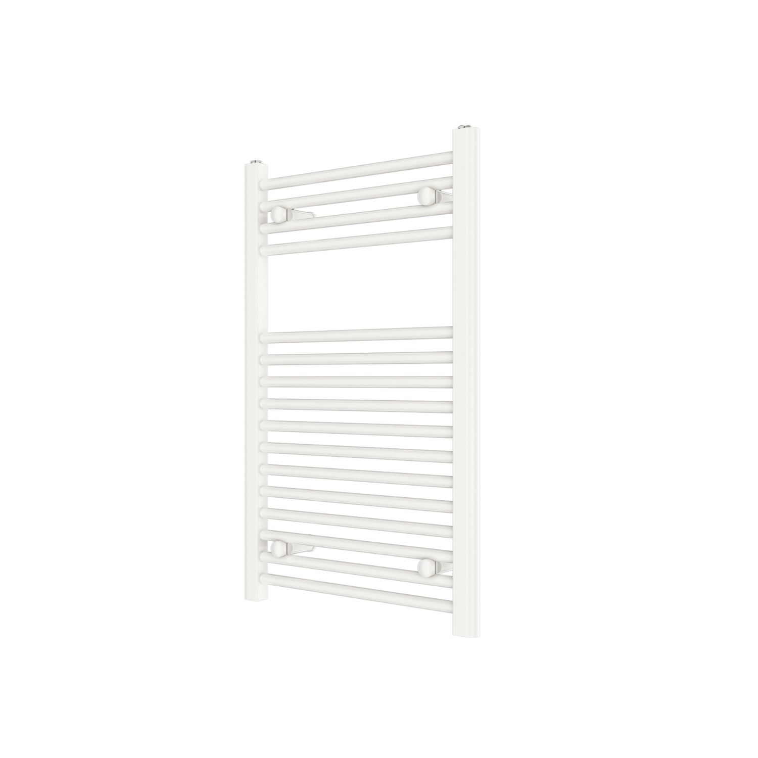 Flomasta 800mm x 500mm 1239BTU White Flat Towel Radiator (202TF)