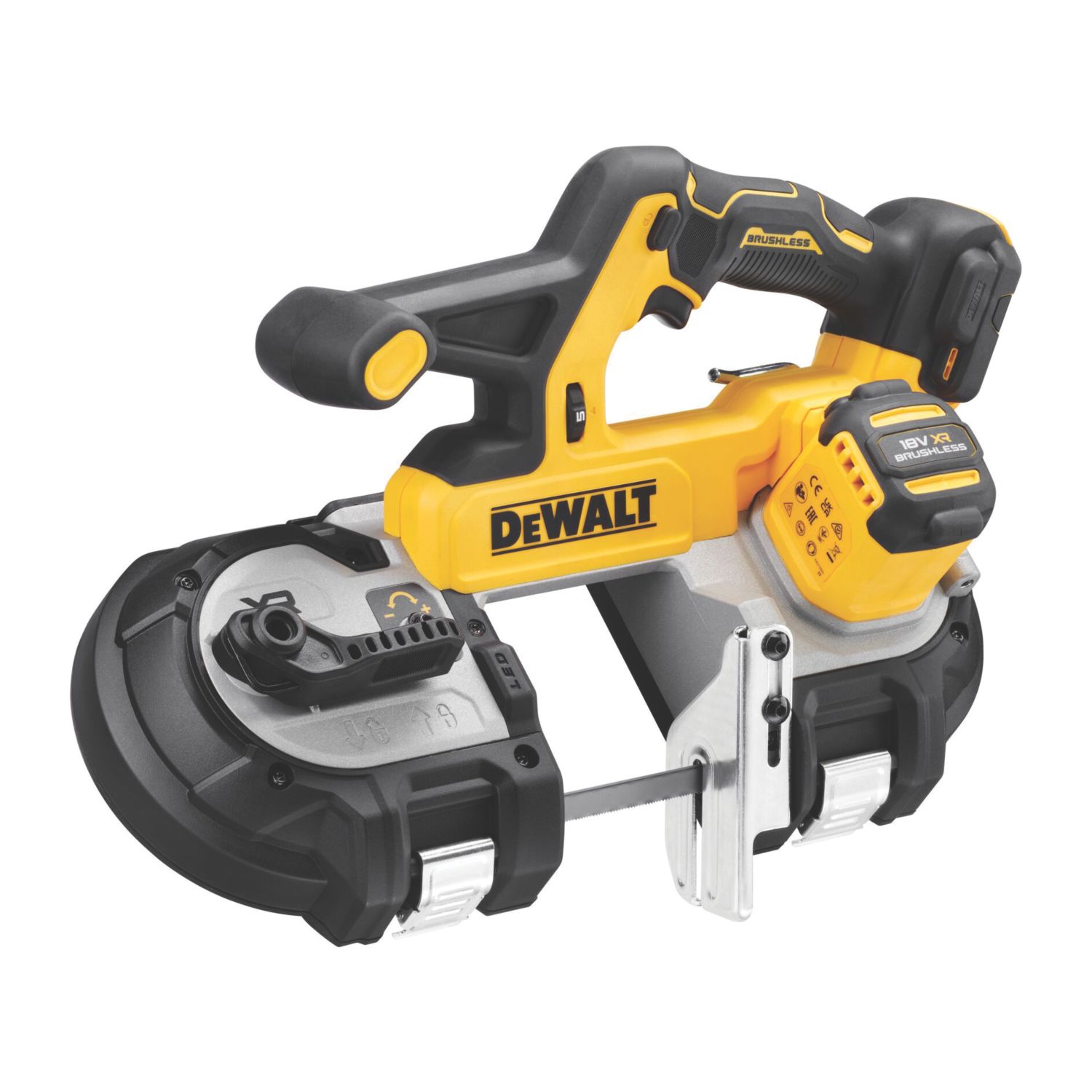 DeWalt DCS378N-XJ 86mm 18V Li-Ion XR Brushless Cordless Band Saw - Bare (206VN)