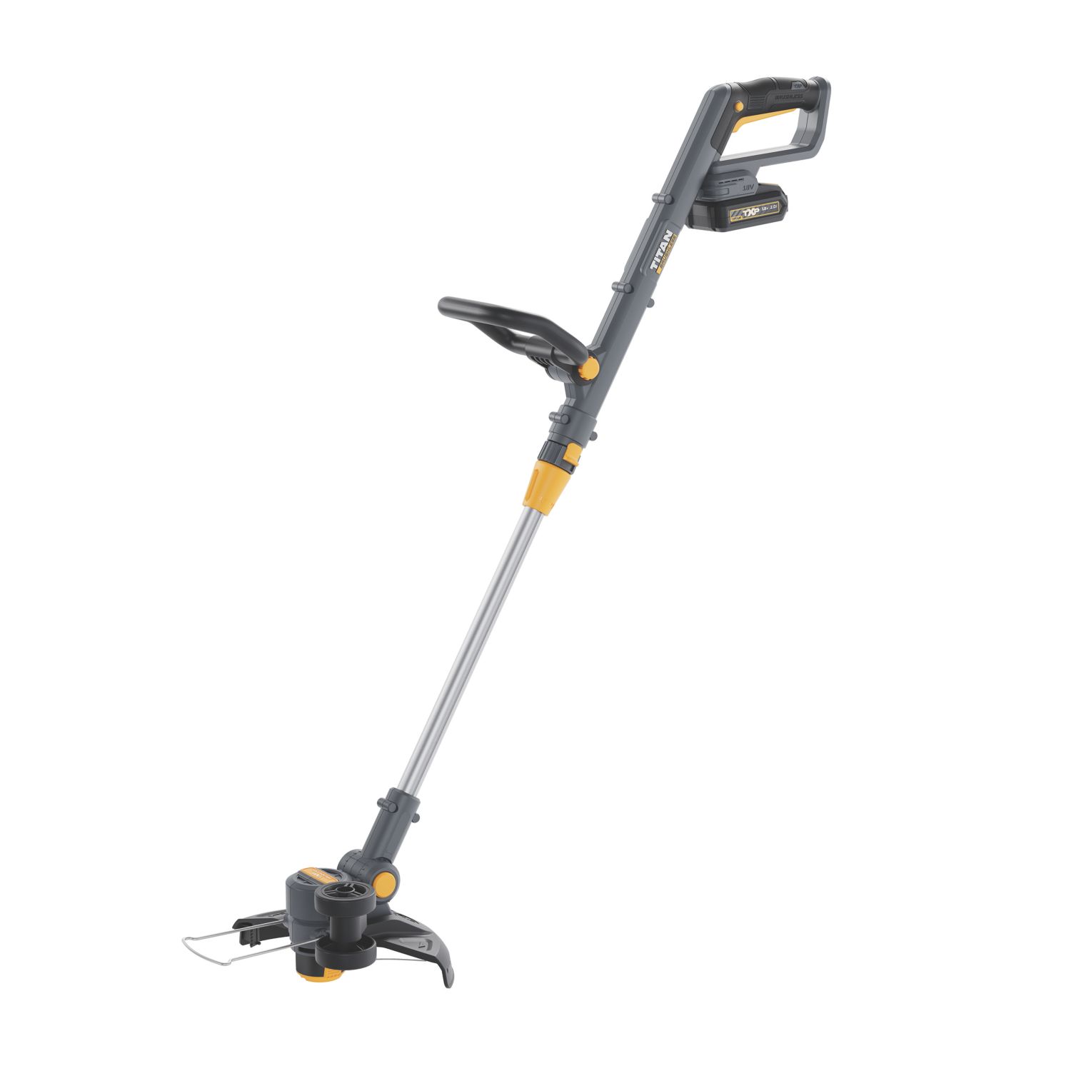 Titan TTI1199GGT 18V 1 x 2.0Ah Li-Ion TXP Brushless Cordless Grass Trimmer (207AY)