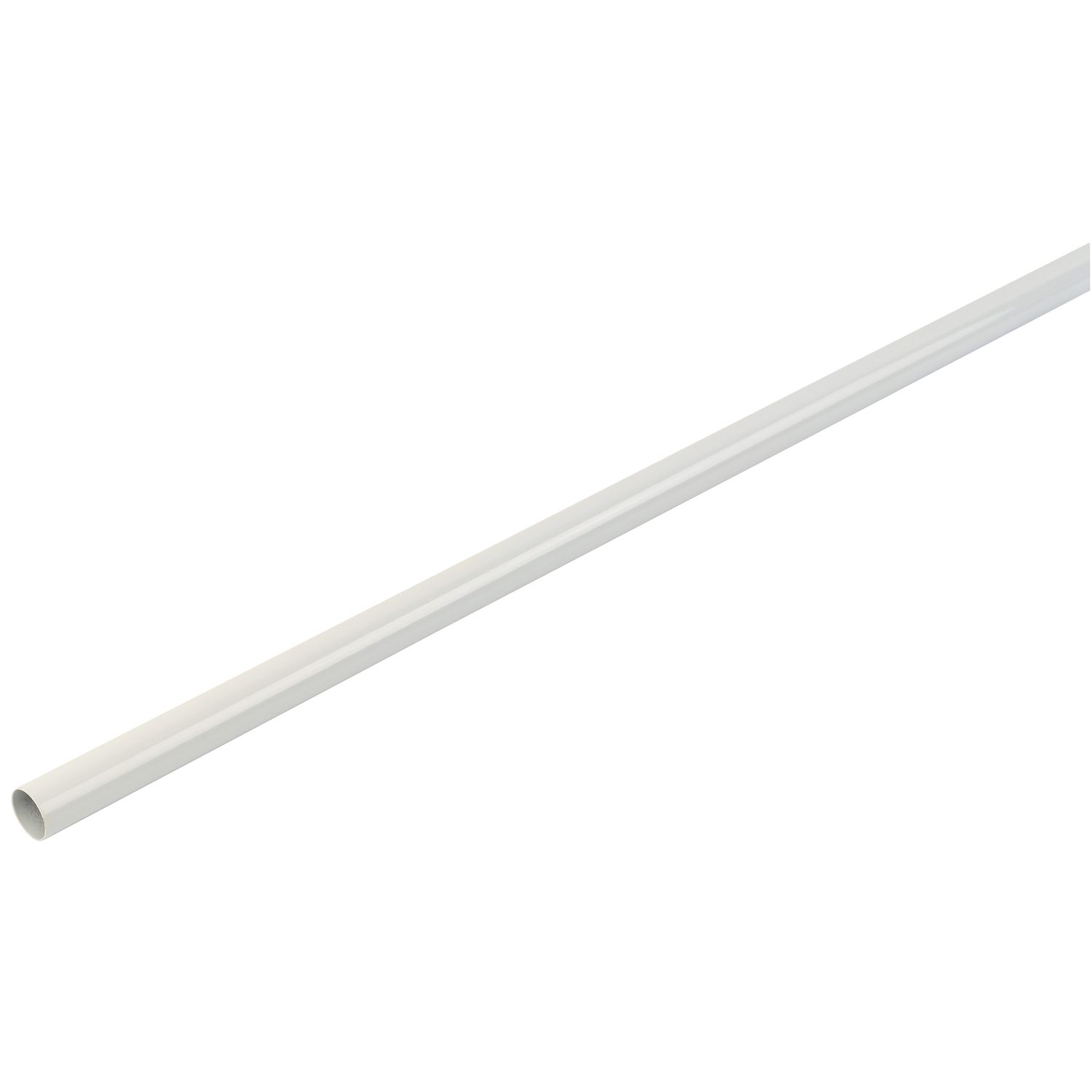 Smith & Locke Round Wardrobe Rail White 1829mm x 19mm (21027)
