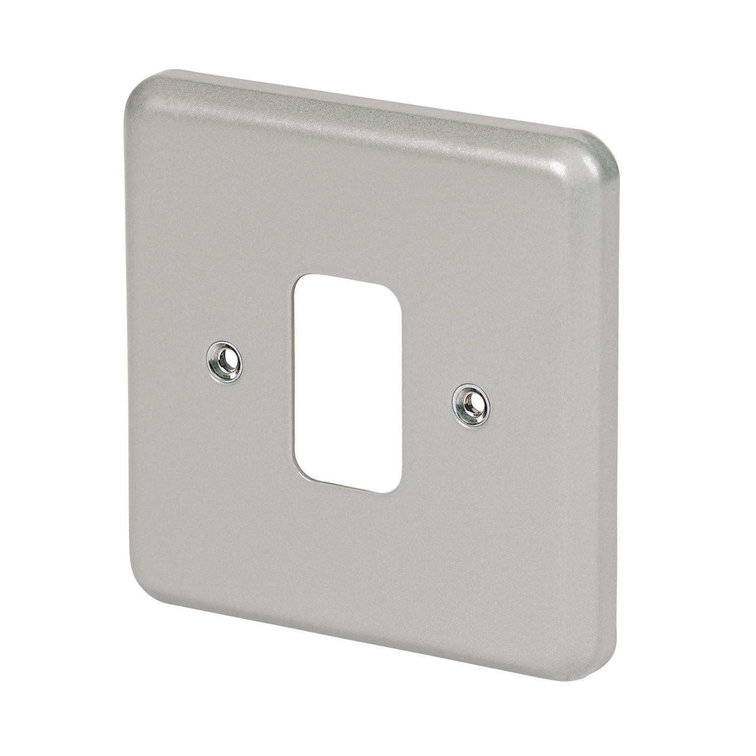 MK Grid Plus 1-Module Grid Faceplate Grey (21080)