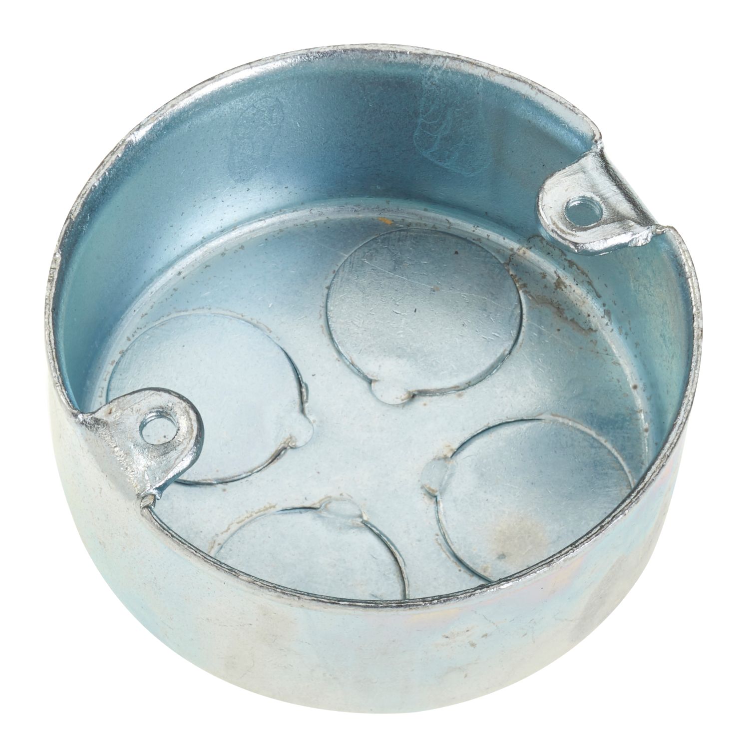 Deta 4 Hole 20mm Loop-In Conduit Box BZP (2108J)