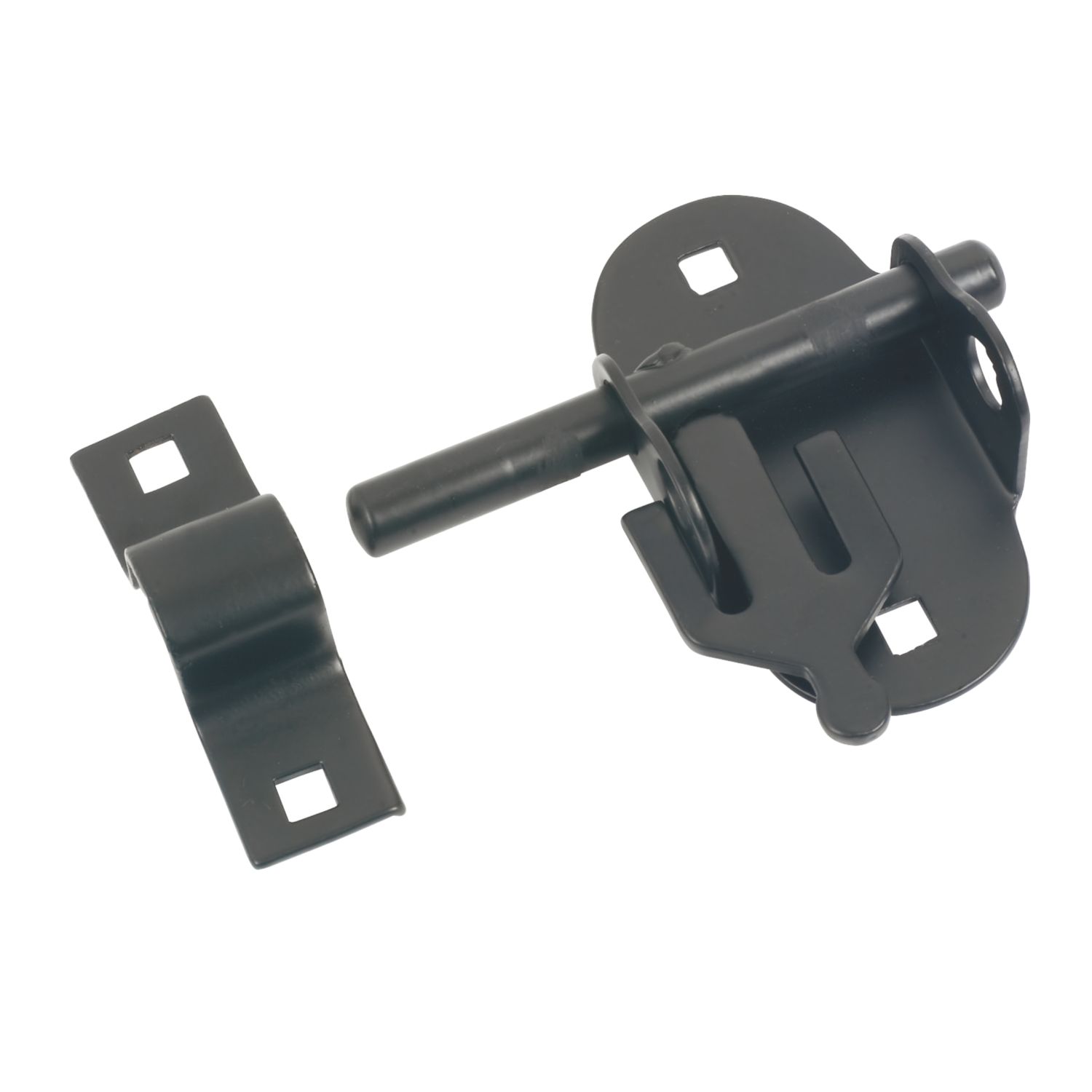 Oval Pad Bolt Black 100mm (21094)