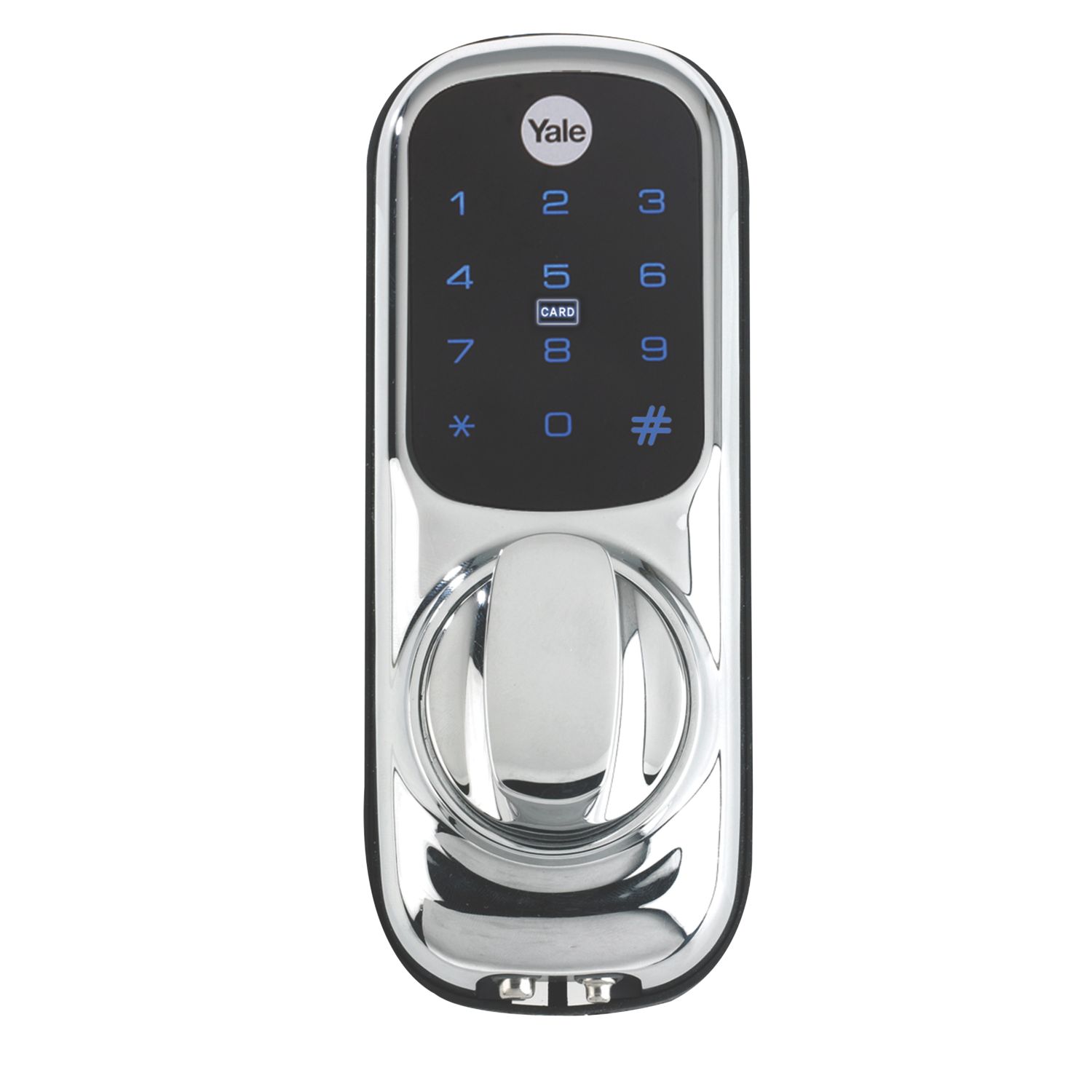Yale Keyless Connected Smart Door Lock Polished Chrome (2120J)