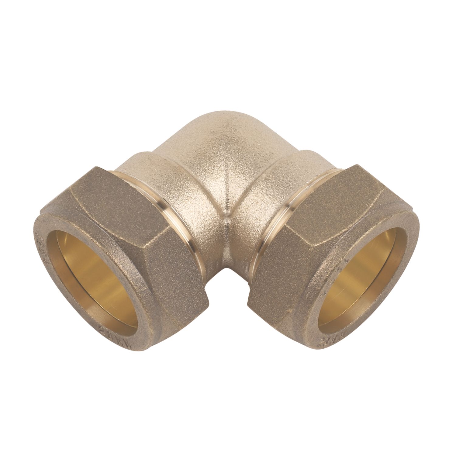 Flomasta Brass Compression Equal 90° Elbow 28mm (21273)