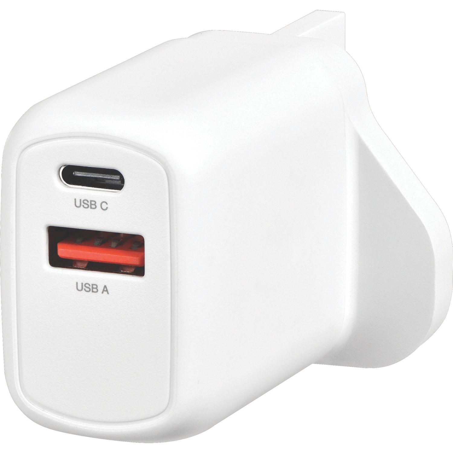 Masterplug 2-Outlet Type A & C Plug-In USB Charger 4A (212YY)