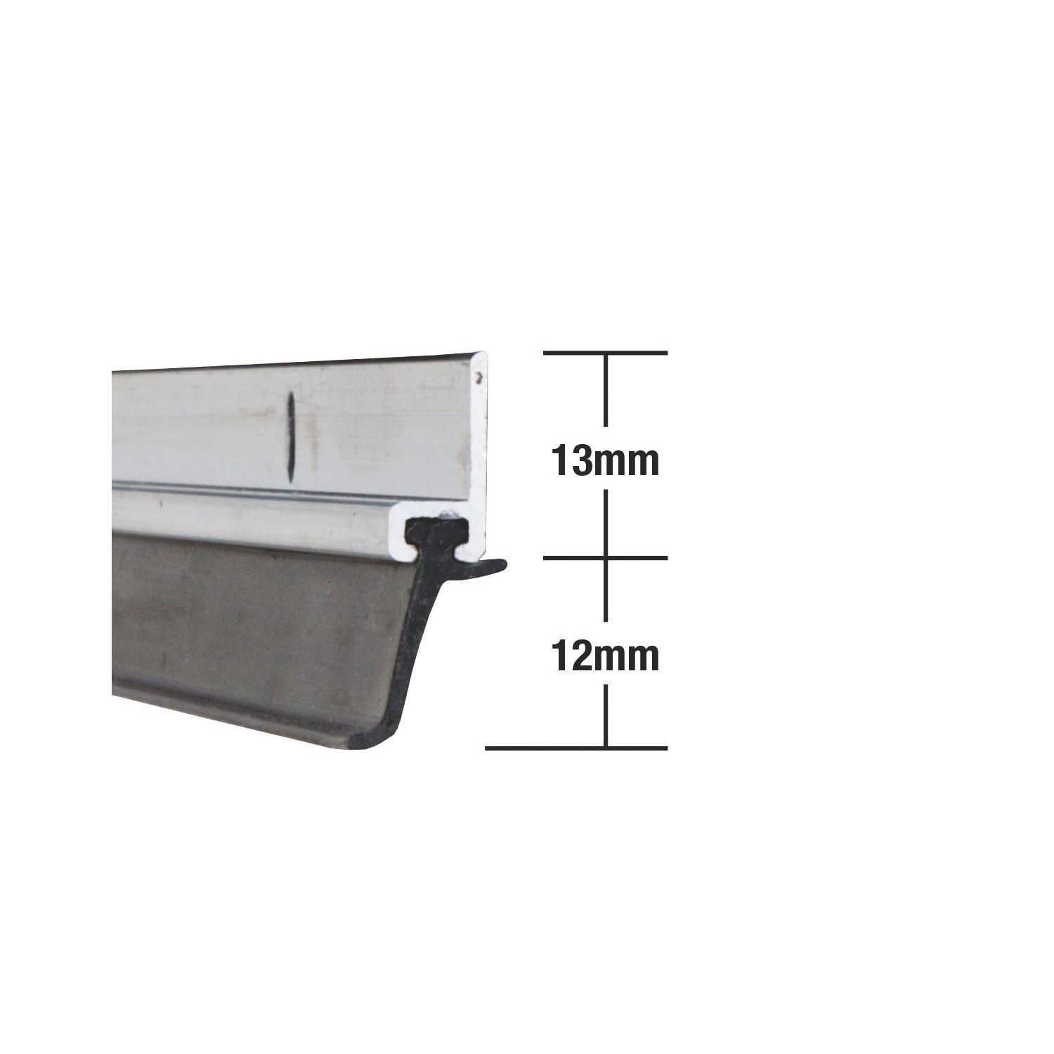 Stormguard Heavy Duty Around Door Strips Aluminium 1.02m 5 Pack (21554)