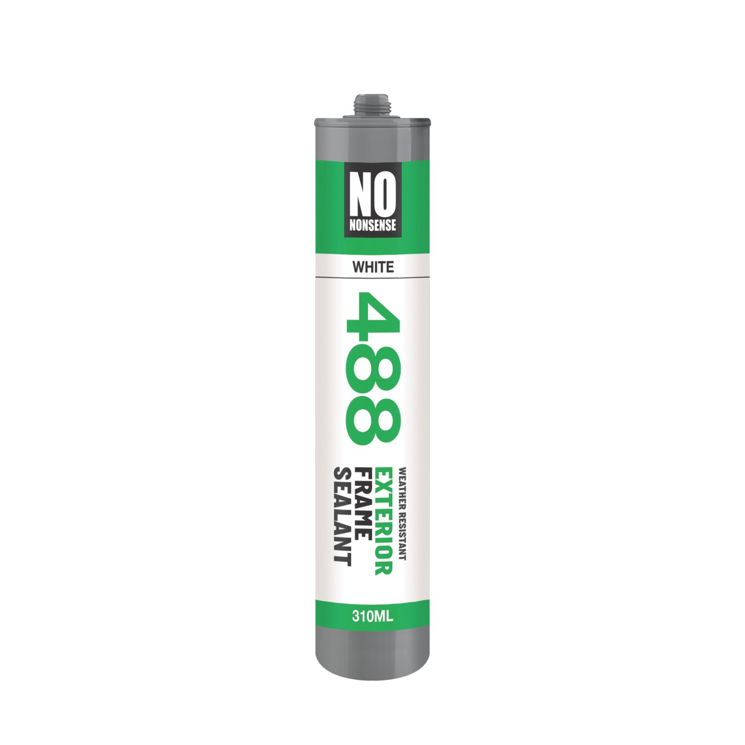 No Nonsense 488 Exterior Frame Sealant White 310ml (21638)