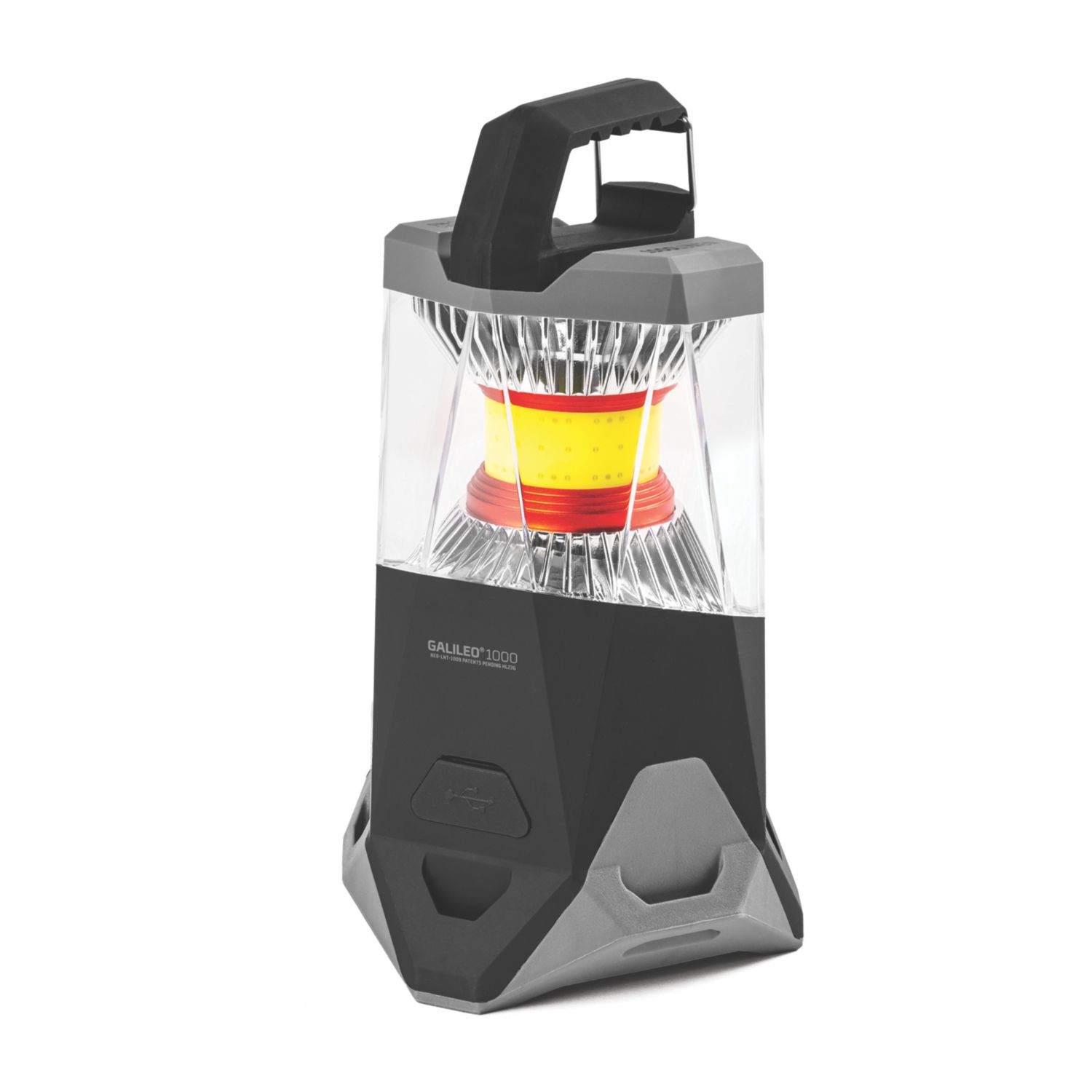 Nebo Galileo 1000 Flex Rechargeable LED Worklight with Power Bank Smoke Grey 1000lm (216CY)