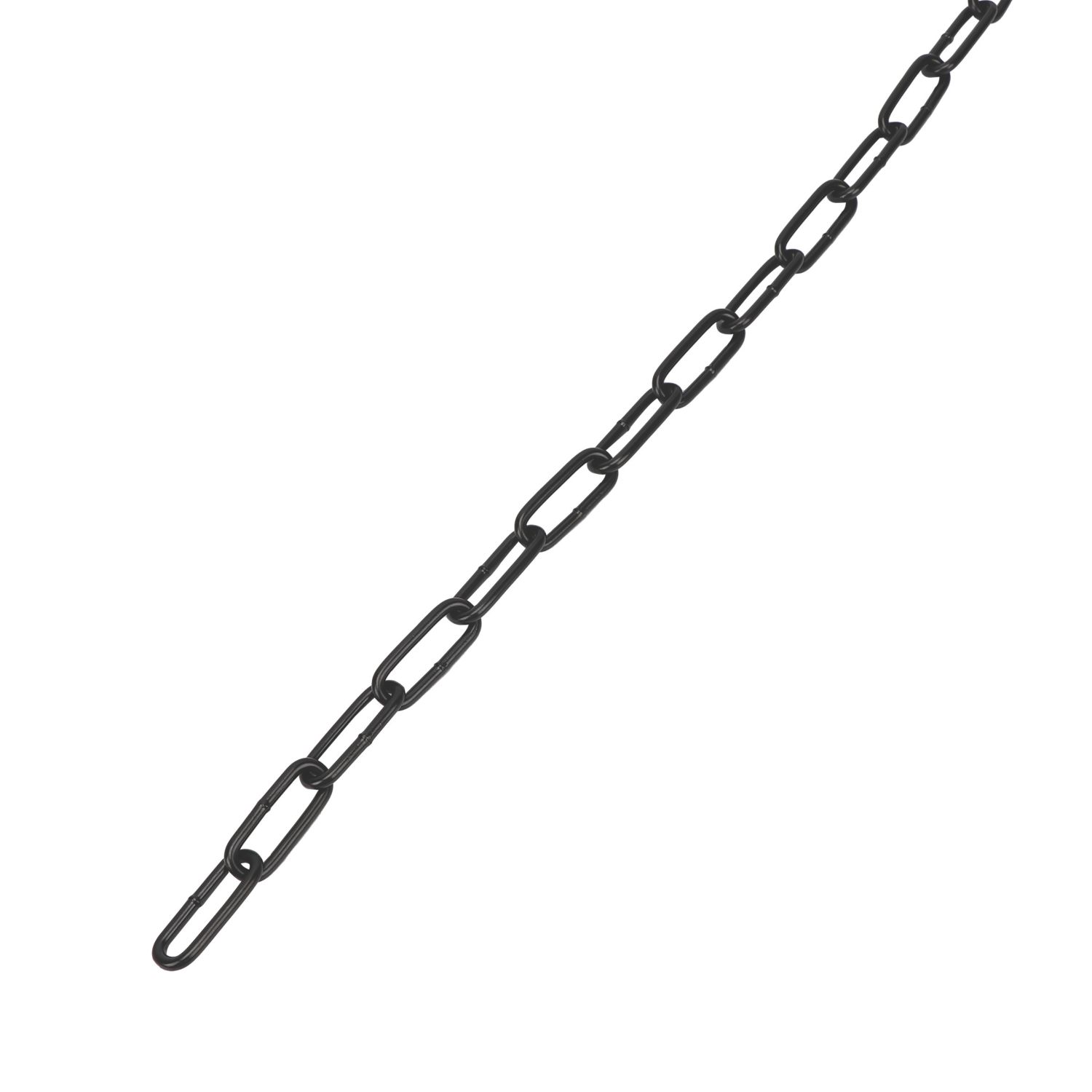 Essentials Side-Welded Black Long Link Chain 4mm x 2.5m (216FE)