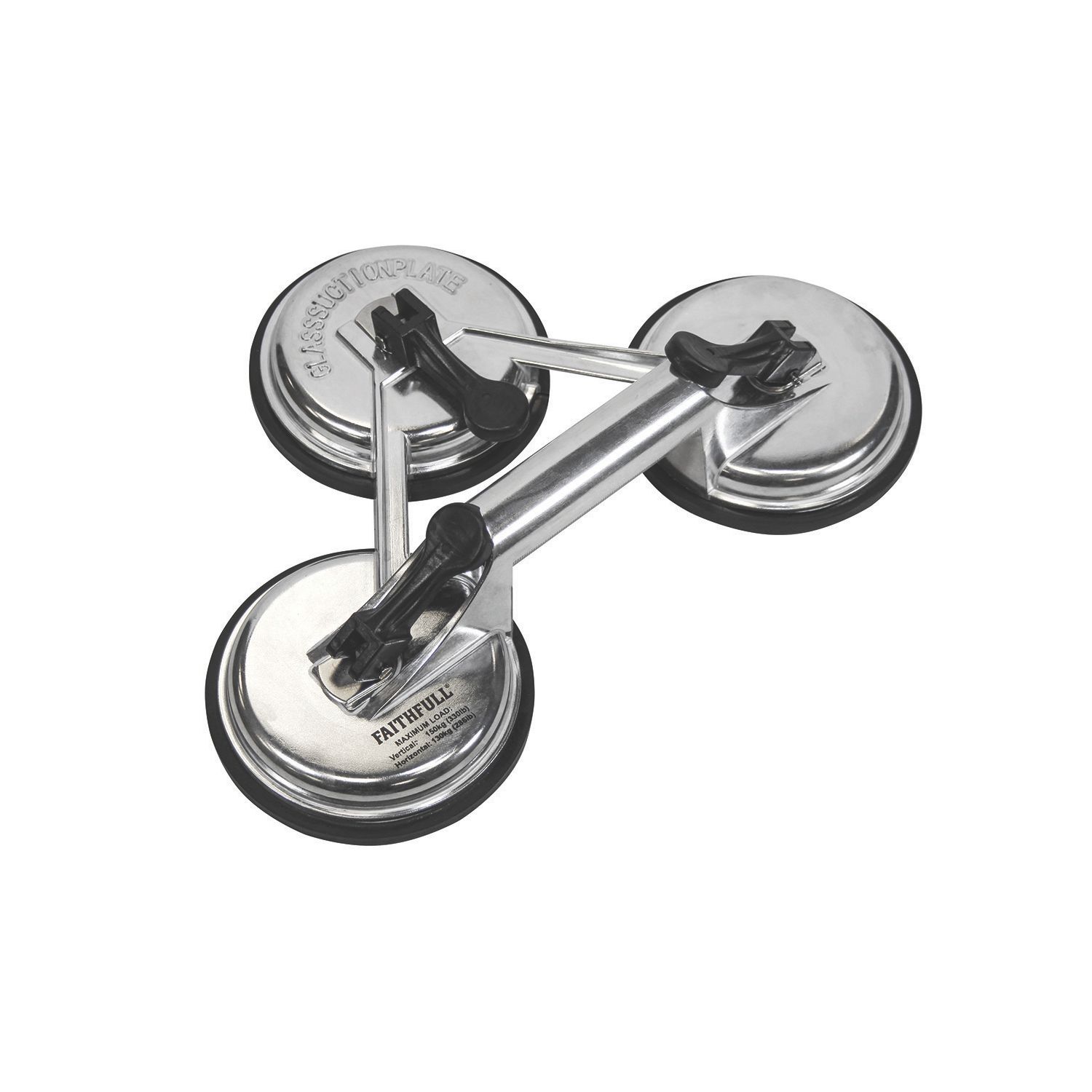 Faithfull Triple Cup Suction Lifter (217GC)