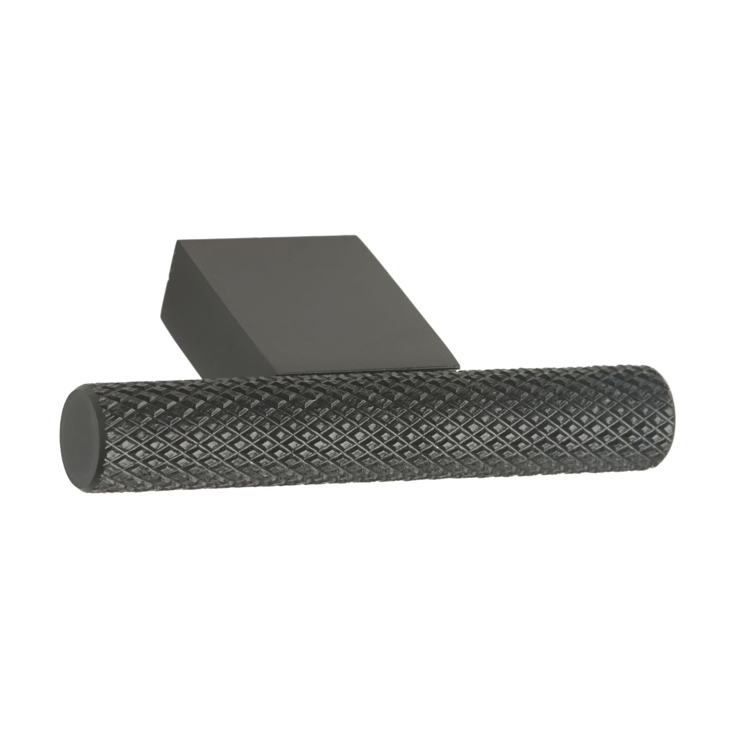 Elite Knobs & Handles Kensington Knurled T-Knob Matt Black 60mm (218KK)