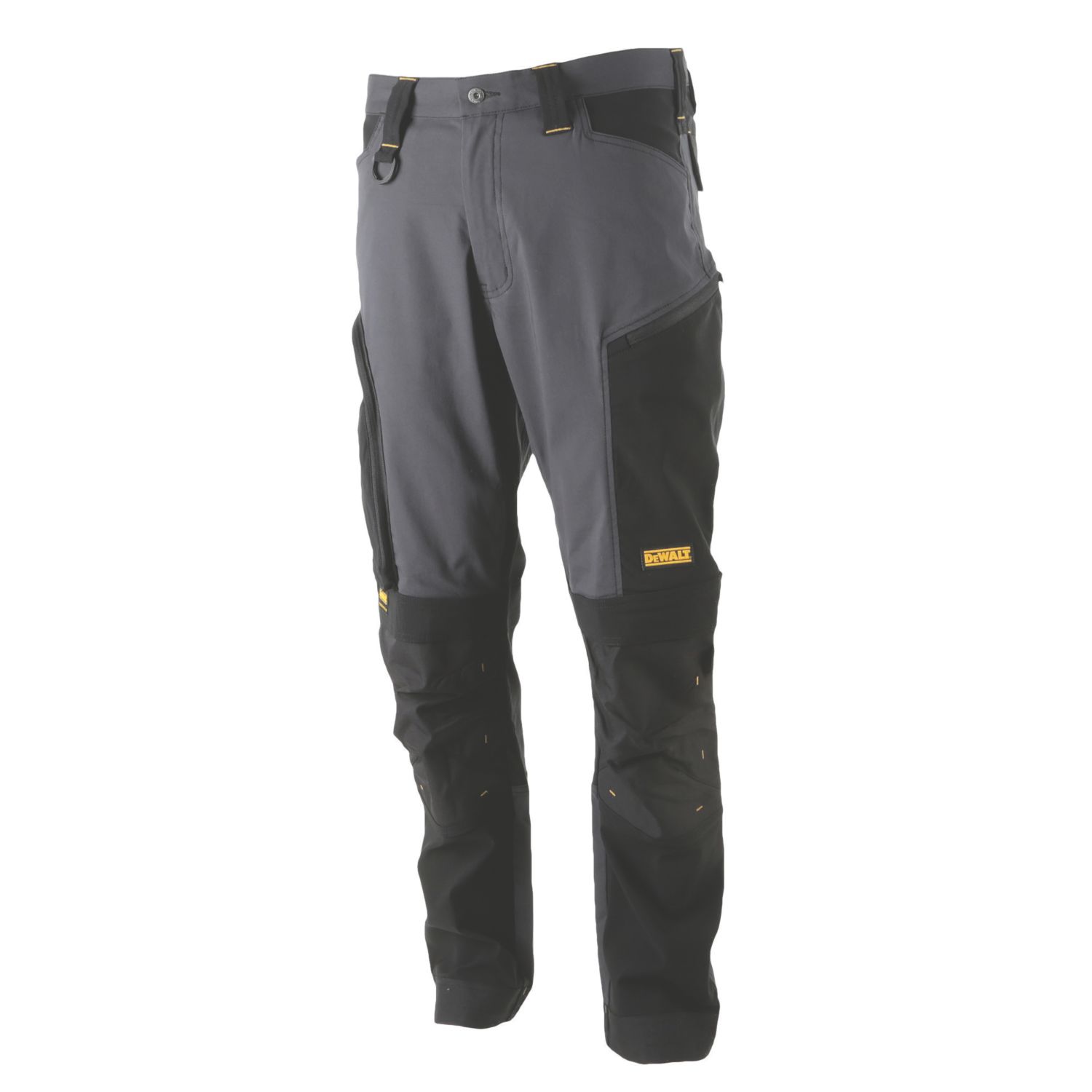 DEWALT Waterford Work Trouser Grey/Black 38" W 31" L (219FN)