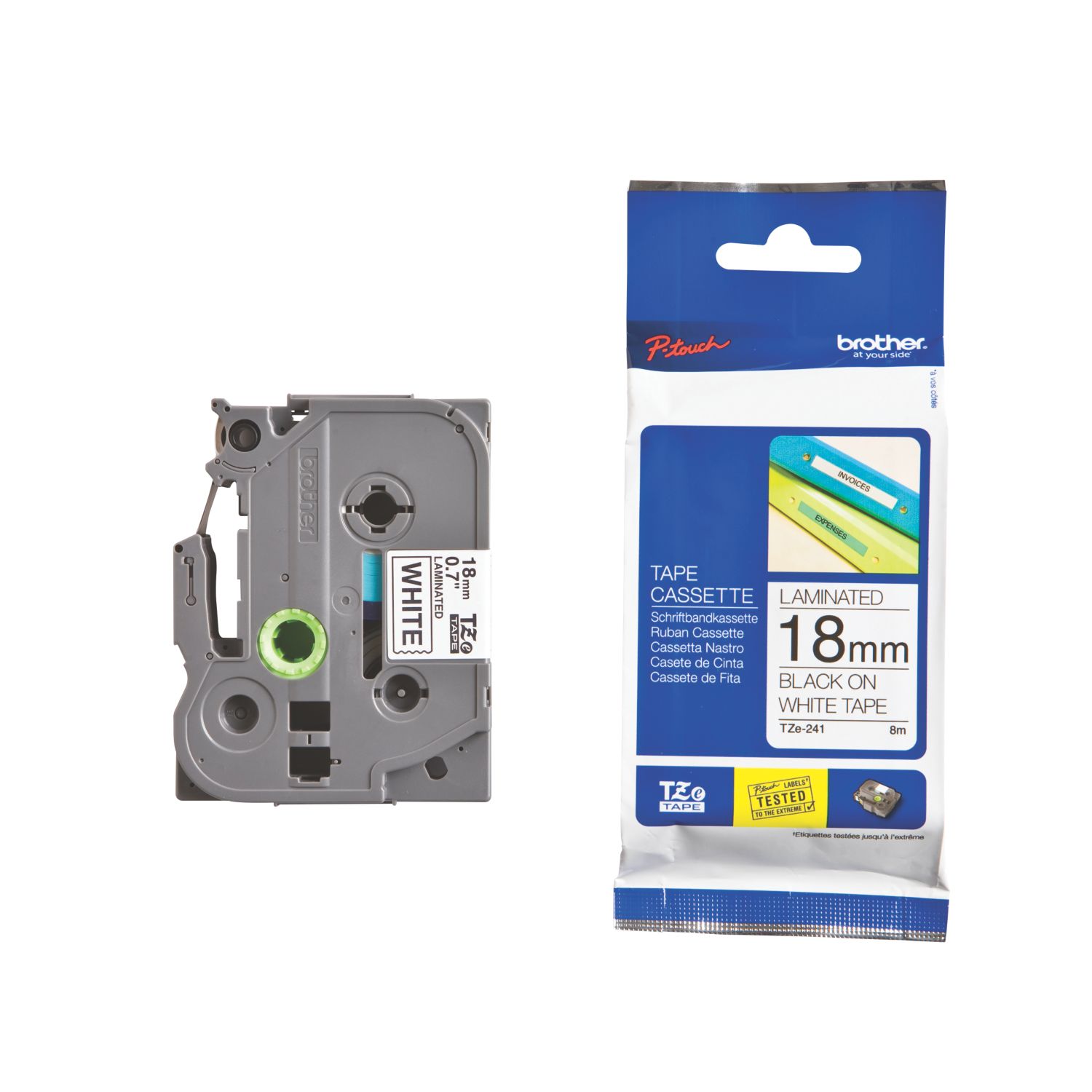 Brother TZe-241 Labelling Tape 18mm x 8m (2203P)