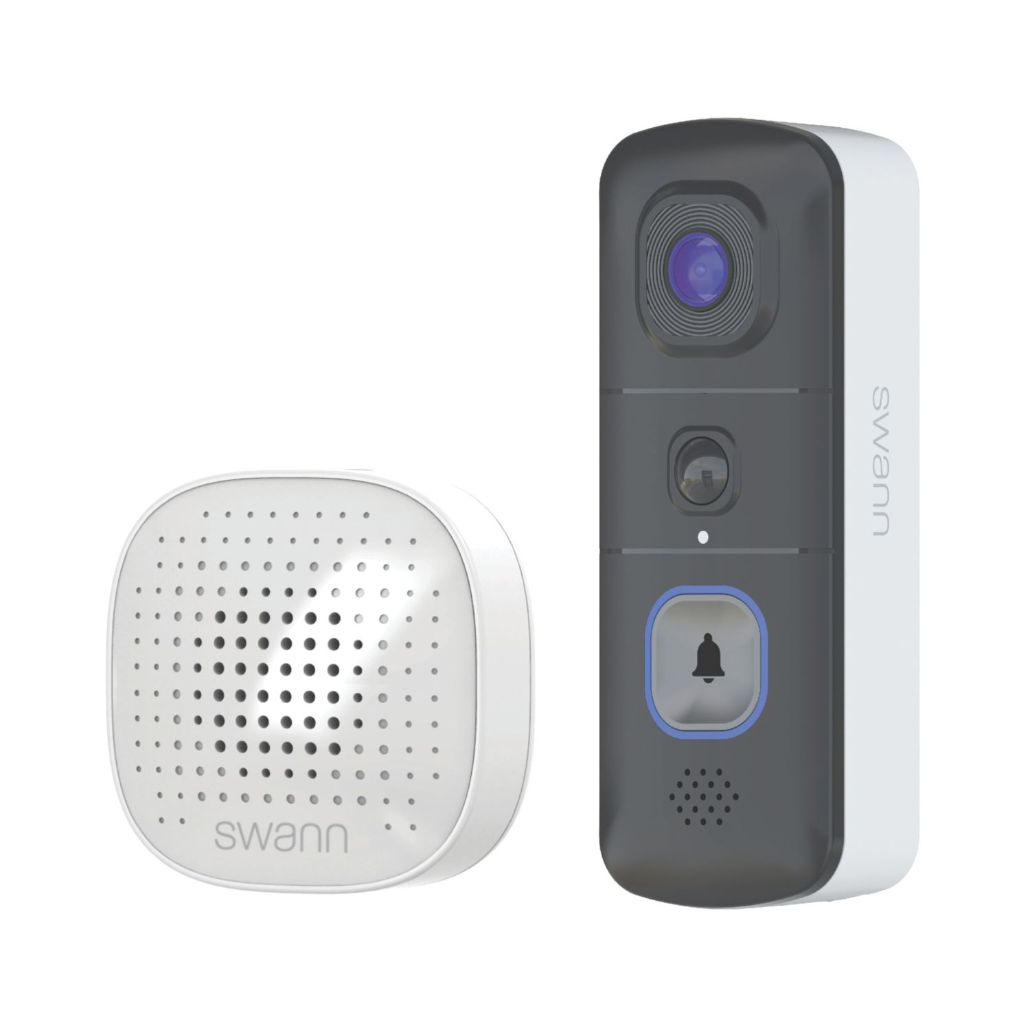 Swann Evo Wireless Smart Video Doorbell Grey (220AV)