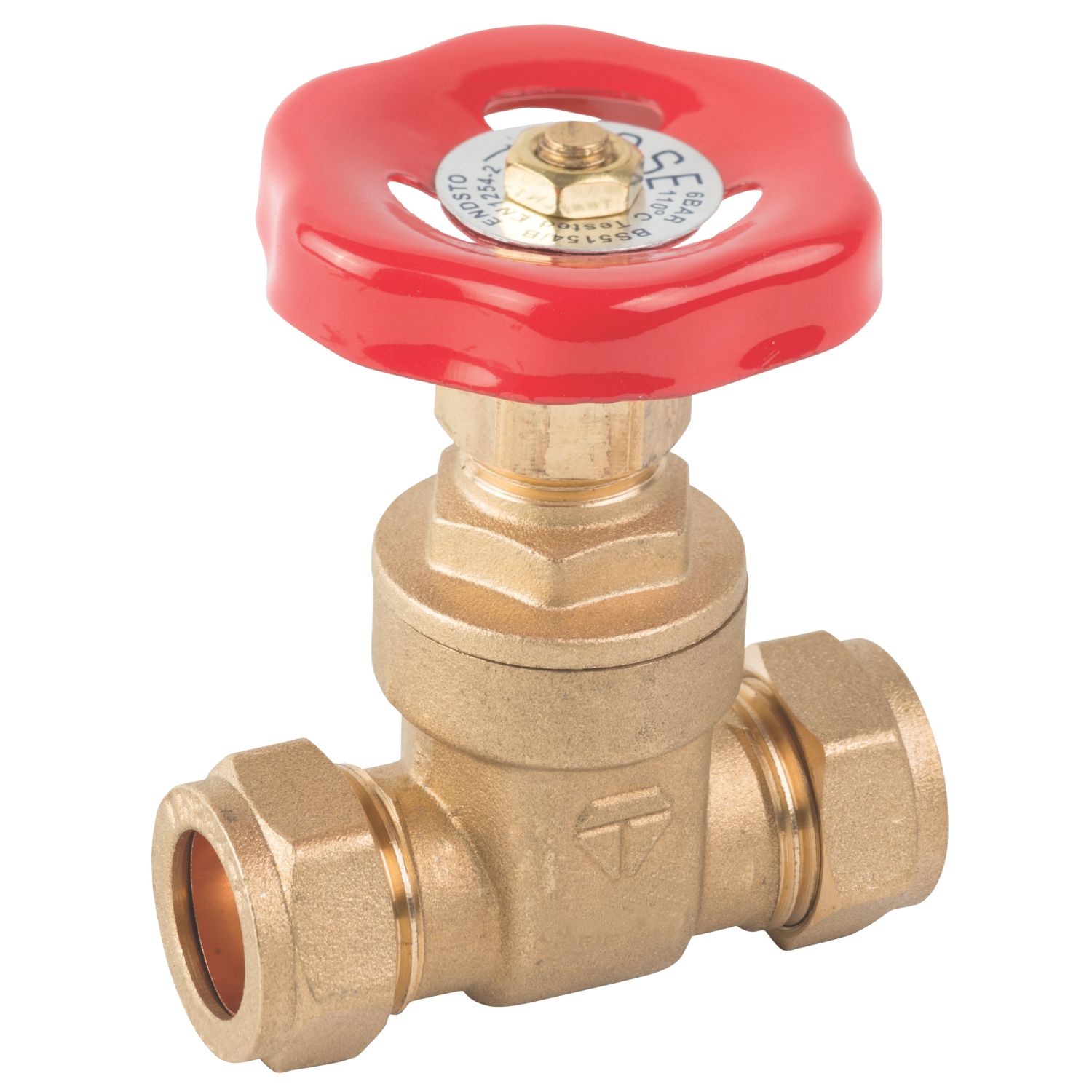 Midbrass Gate Valve 1/2" (220HK)