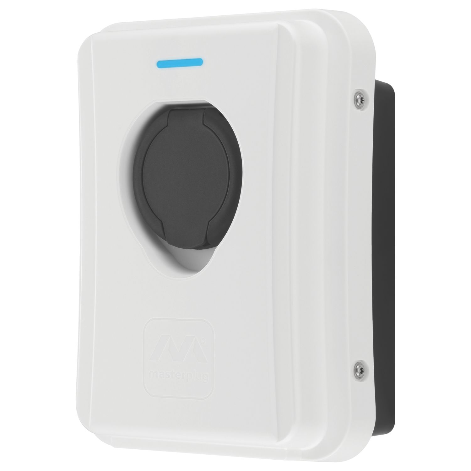 Masterplug 1 Port 7.4kW Mode 3 Type 2 Socket Smart Electric Vehicle Charger White (221AW)