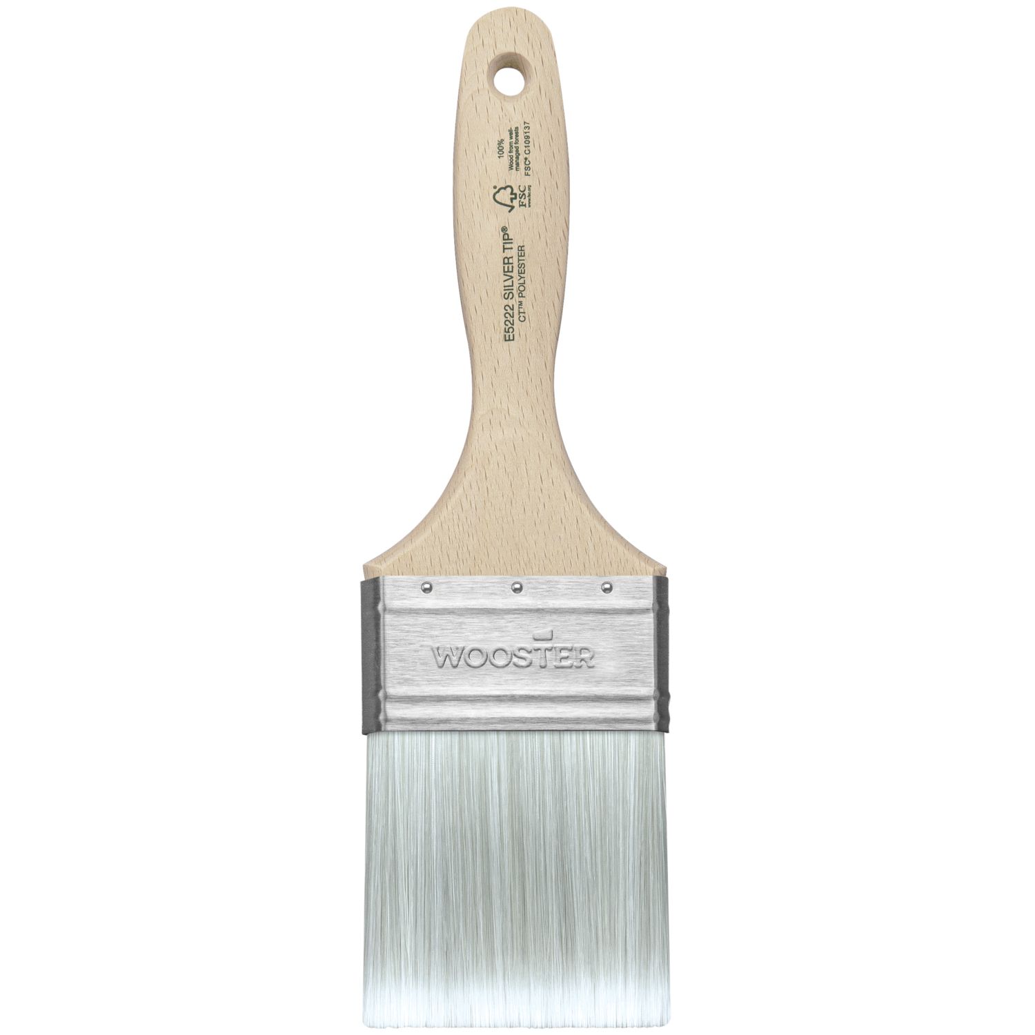 Wooster Silver Tip Varnish Paint Brush 3" (2224P)