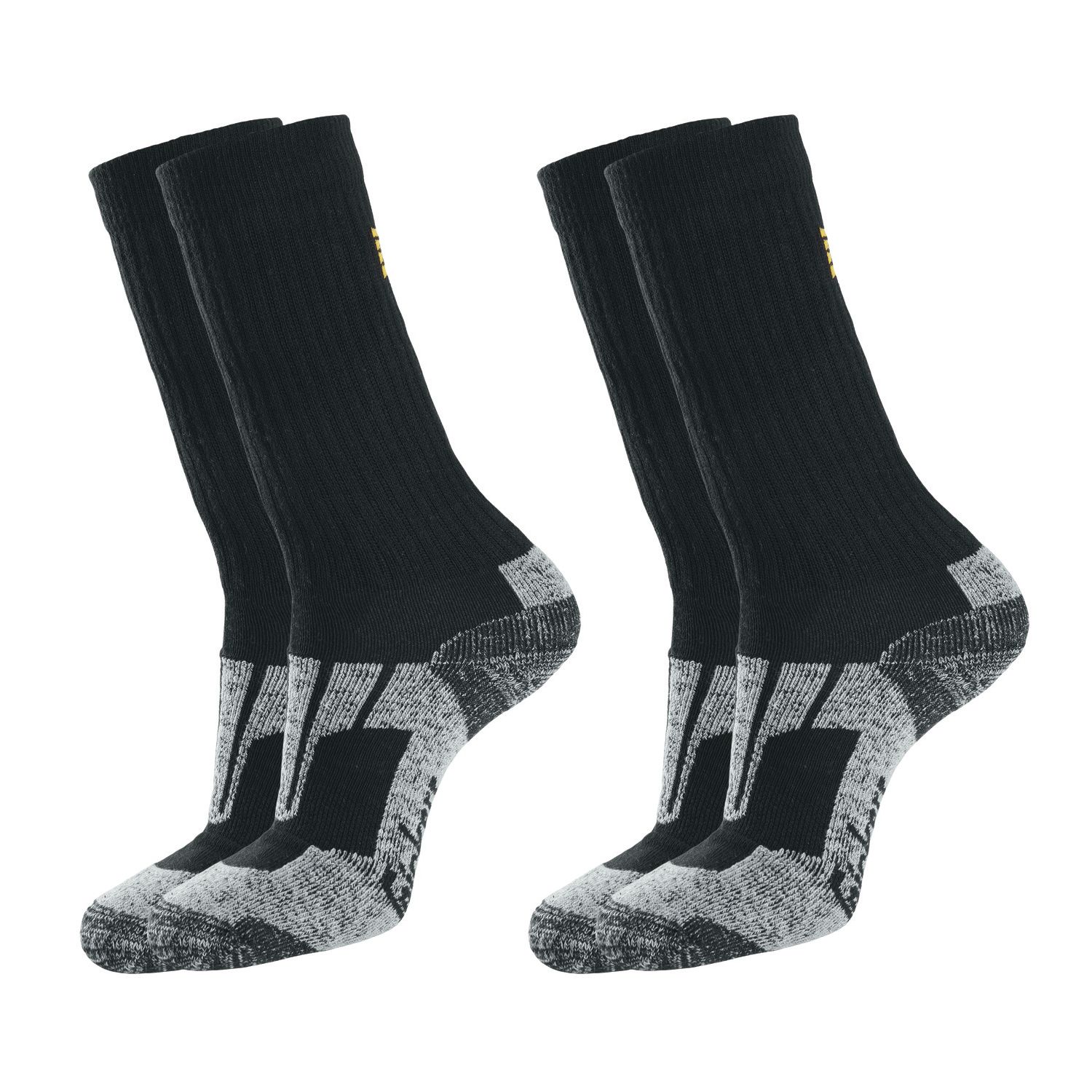 Snickers 9226 Zero-Waste Socks Black 11-13 2 Pack (223AF)