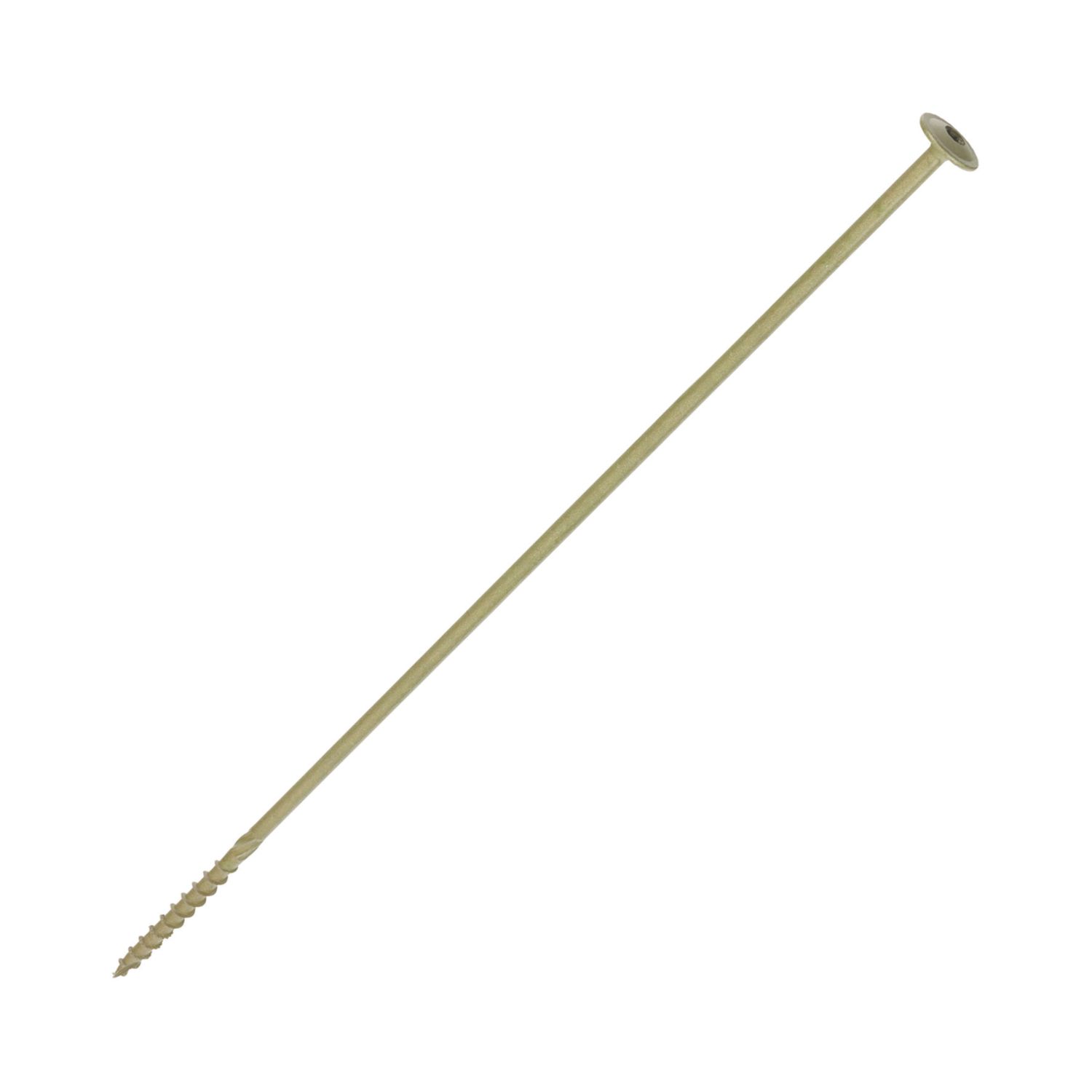 Timco TX Wafer Timber Frame Construction & Landscaping Screws 8mm x 400mm 25 Pack (226KG)