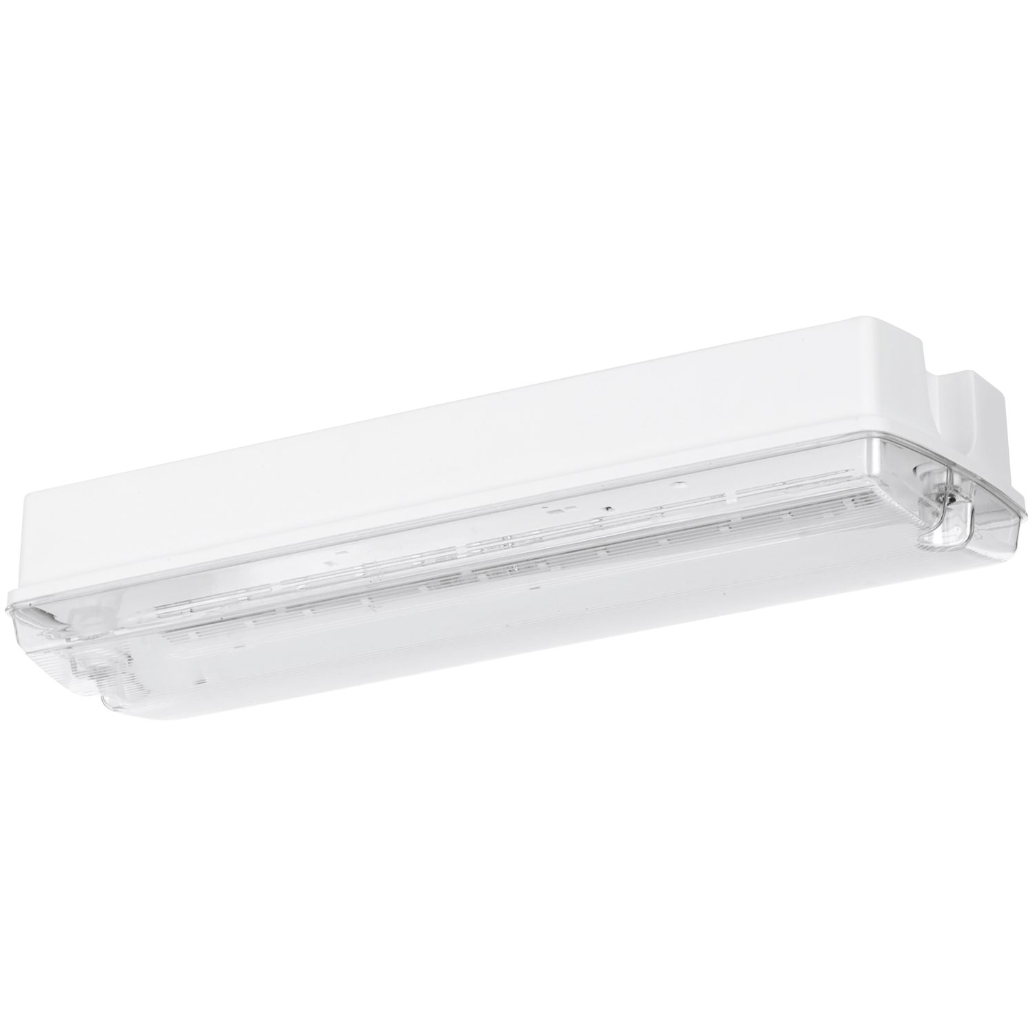Aurora Indoor & Outdoor Maintained or Non-Maintained Emergency Rectangular LED Brick Bulkhead White 3W 167lm (230HT)