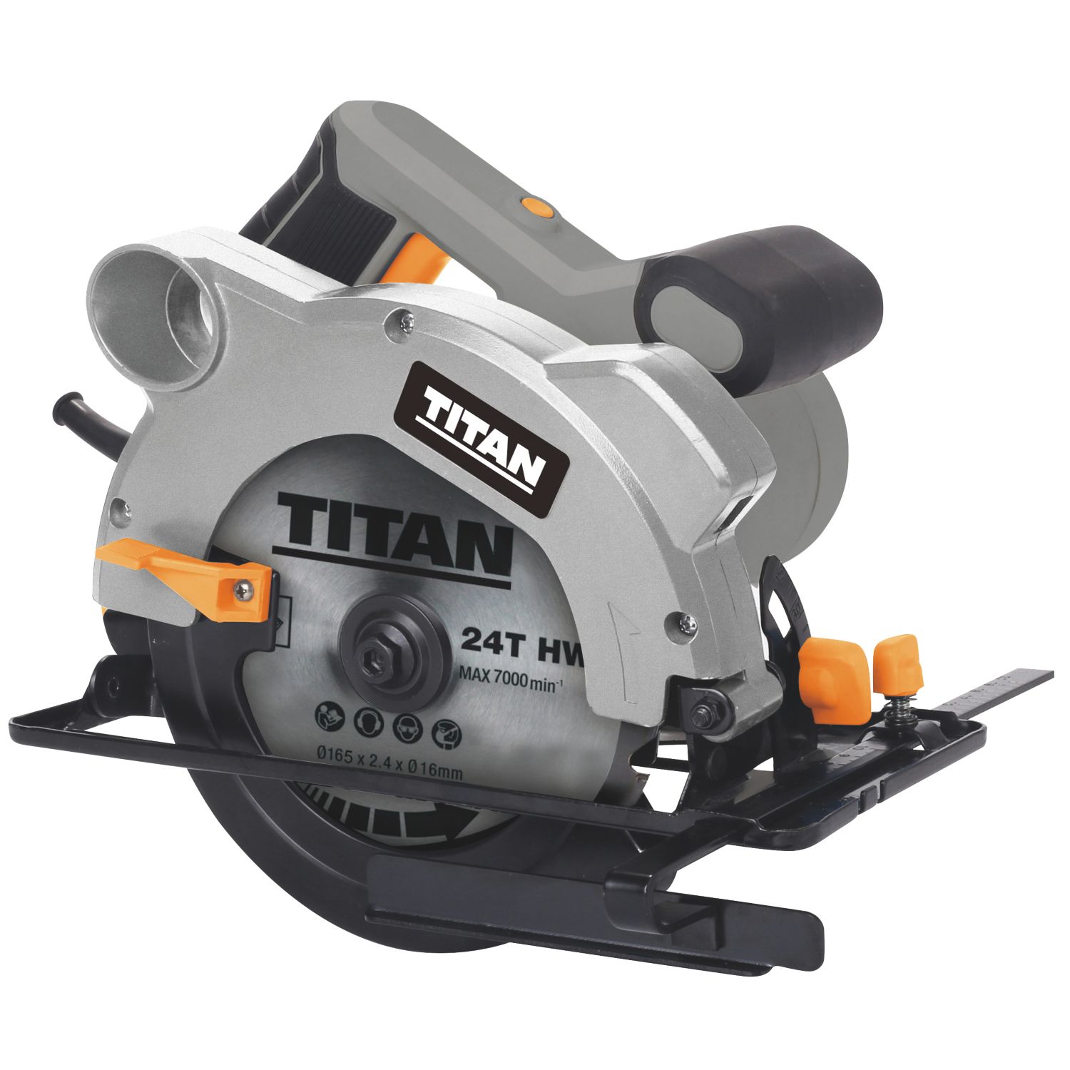 Titan TTB874CSW 1200W 165mm Electric Circular Saw 240V (230VV)