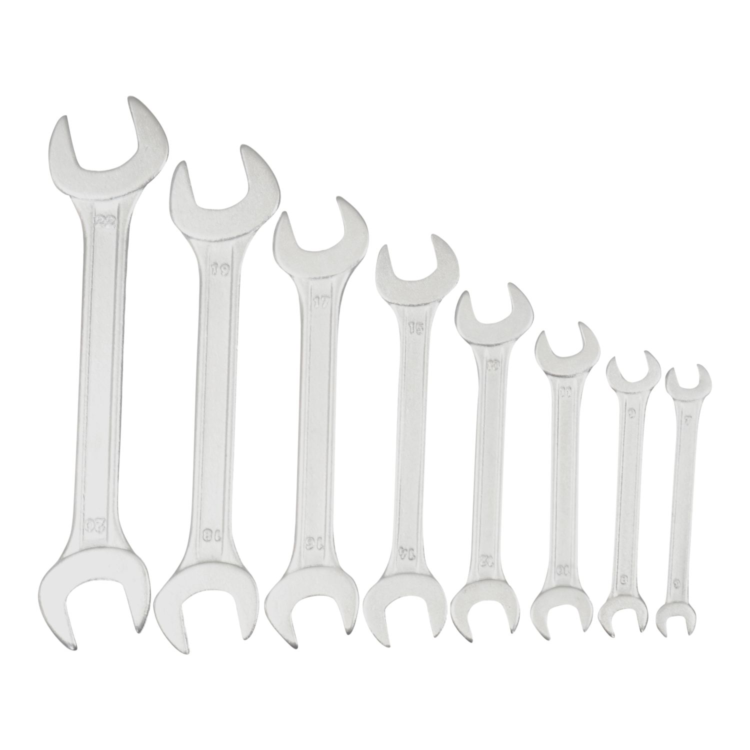 Essentials Open-Ended Spanner Set 8 Pieces (233YC)