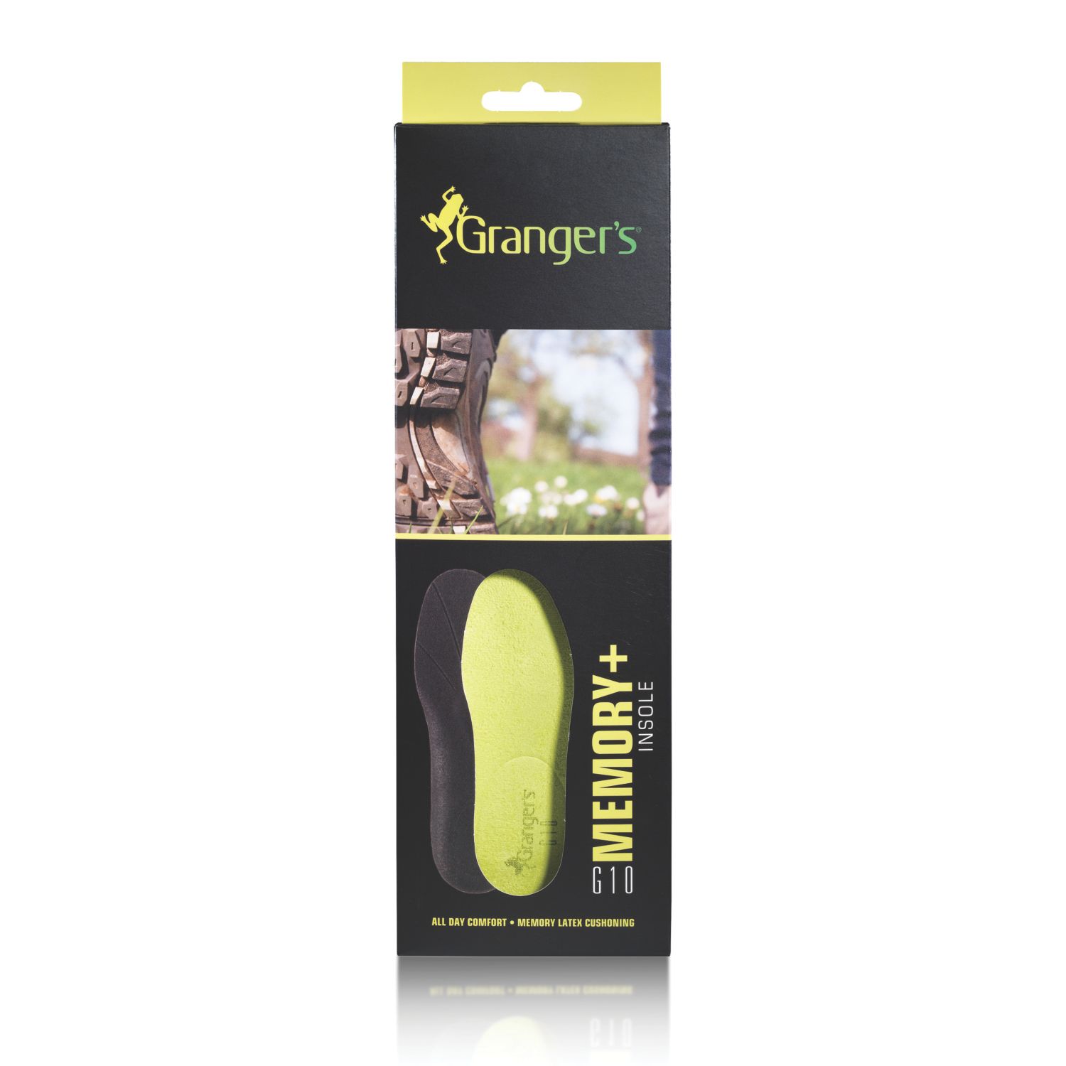 Grangers Memory+ Insoles Size 10 (2359G)