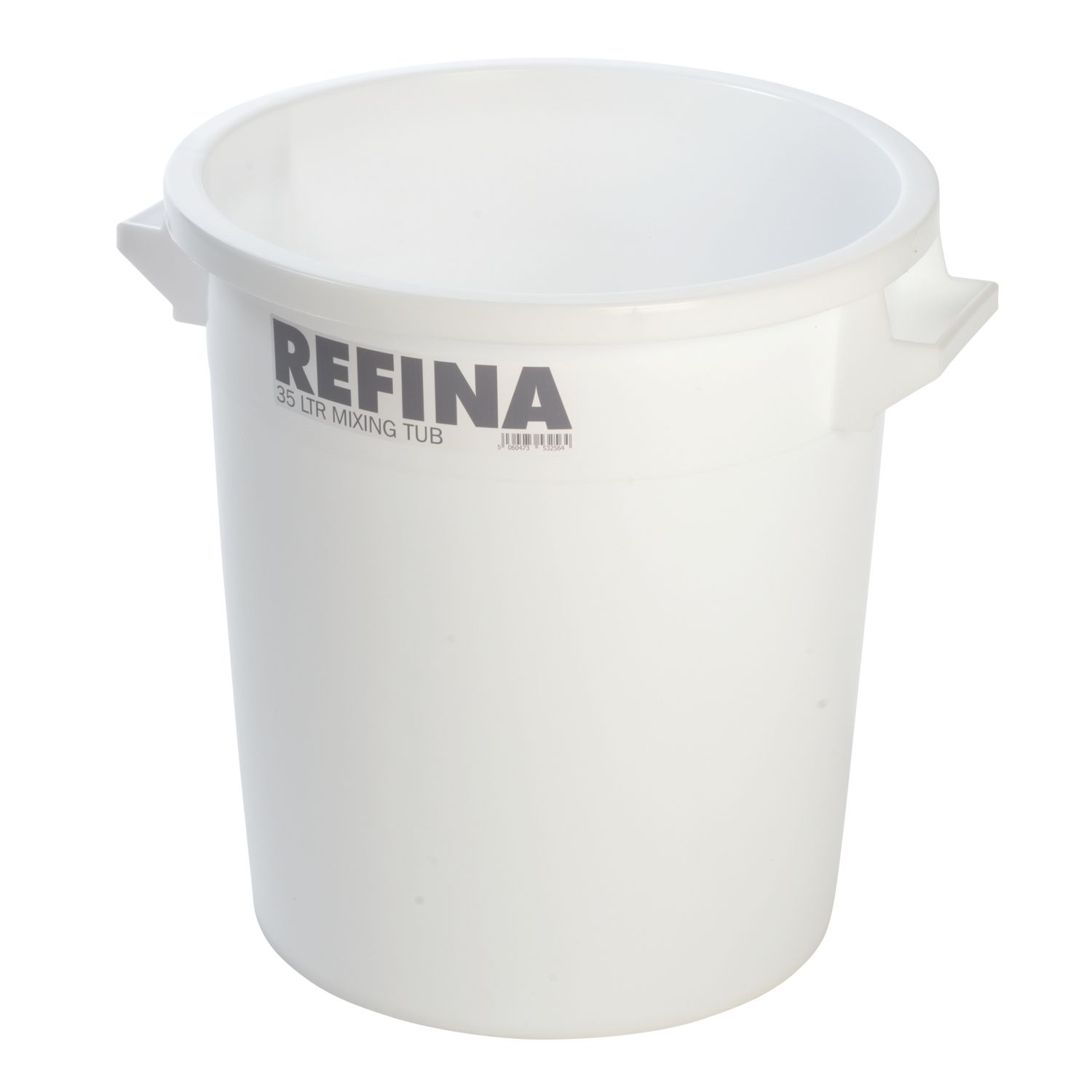 Refina Plastic Mixing Tub White 35Ltr (236RG)