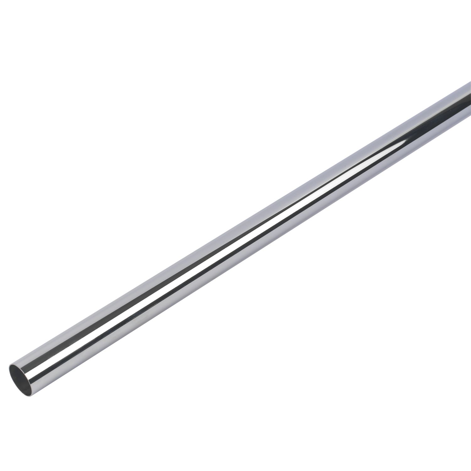Smith & Locke Round Wardrobe Rail Polished Chrome 1219mm x 25mm (2370V)