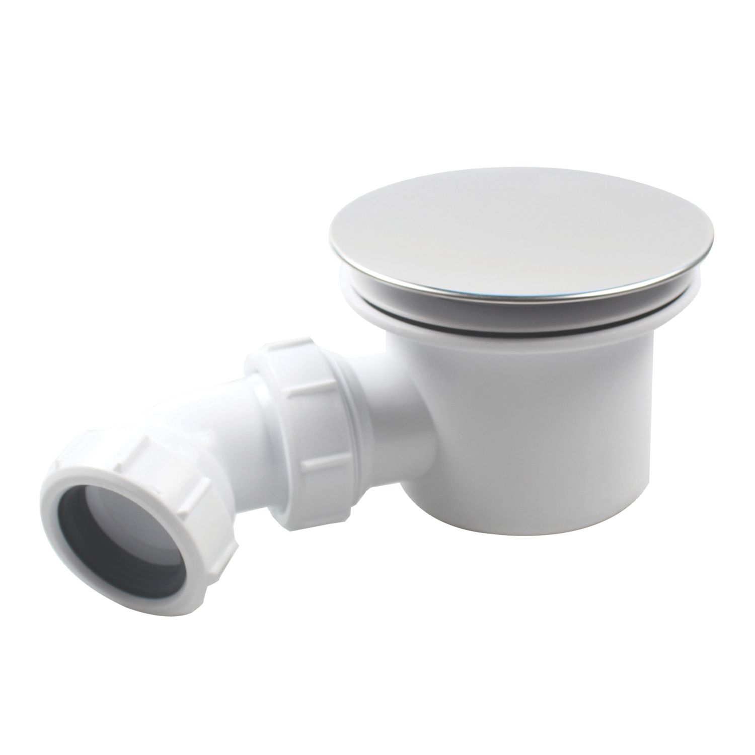 Flomasta Dome Shower Waste White 90mm (237JN)