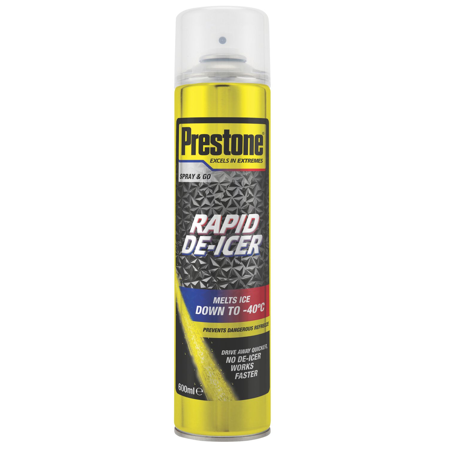 Prestone Aerosol De-Icer 600ml (2381G)