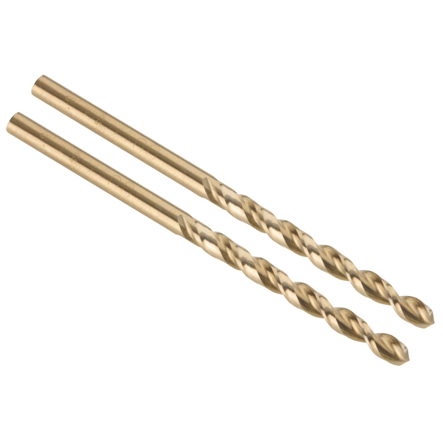 DEWALT Extreme Straight Shank Metal Drill Bits 4mm x 75mm 2 Pack (2390V)