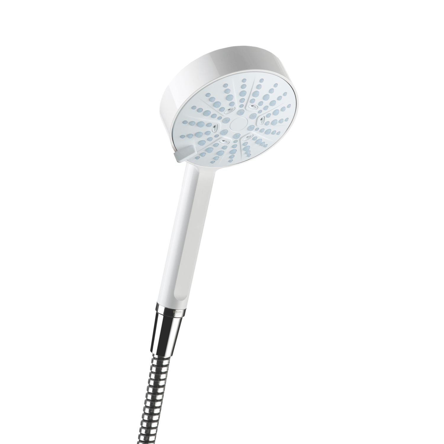 Mira Beat Shower Handset White 111mm x 251mm (23942)