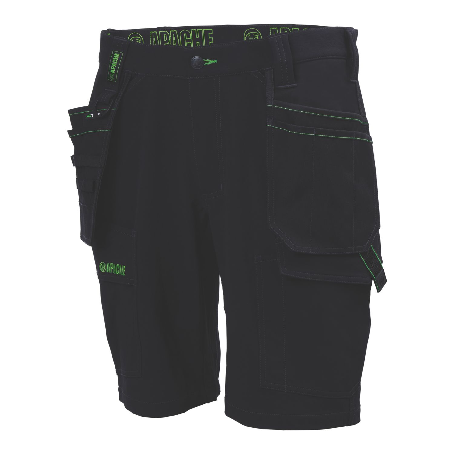 Apache Whistler Stretch Work Shorts Black 42" W (239HW)