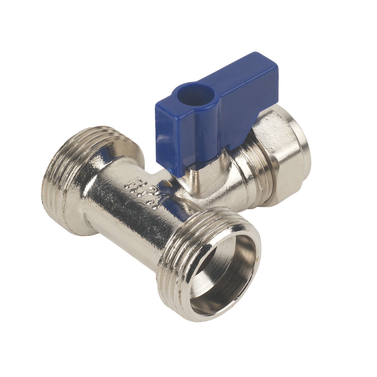 Essentials BSP Compression Appliance Tee Brass 3/4" x 3/4" x 15mm (24030)
