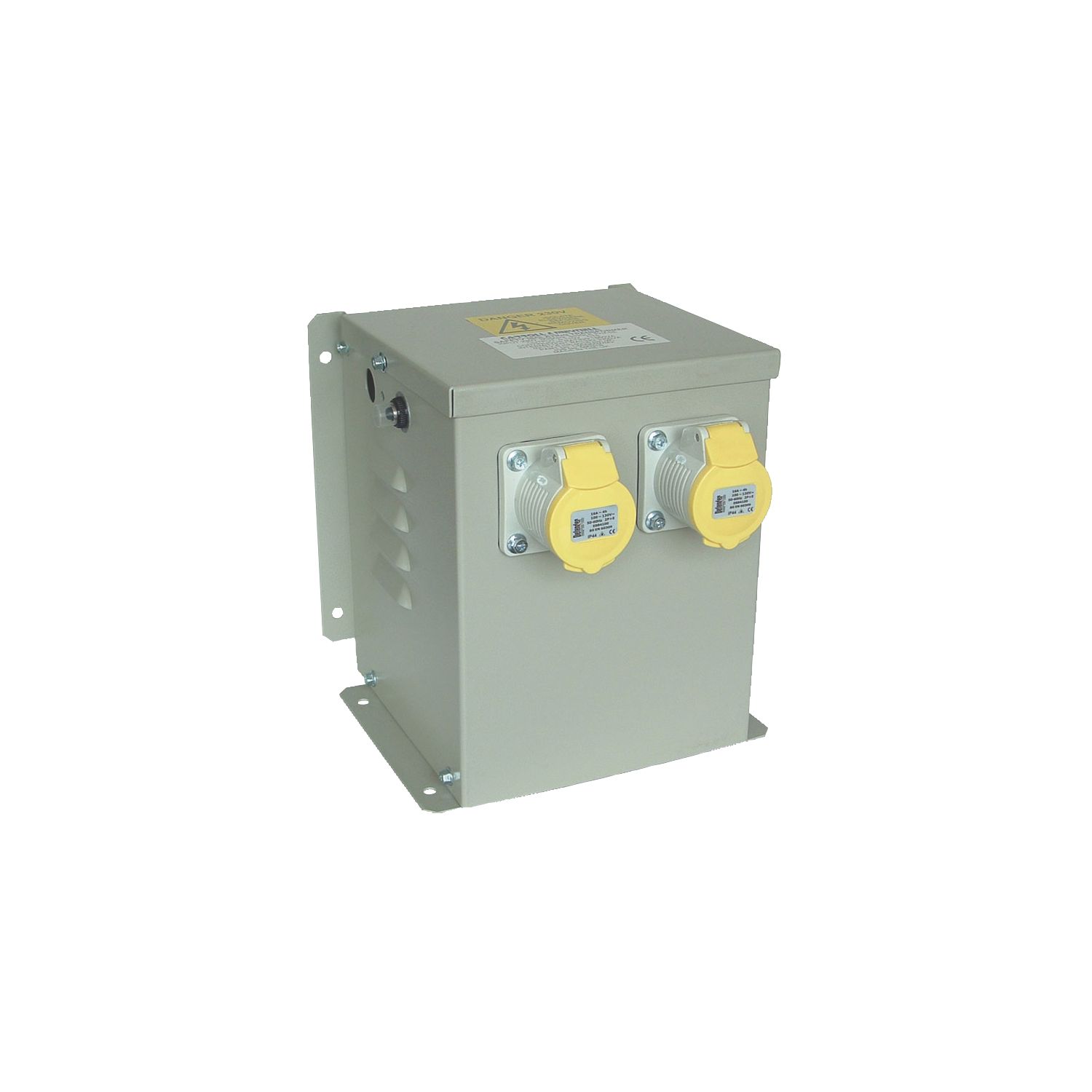 Carroll & Meynell 3300VA Intermittent Step-Down Isolation Transformer 230V/110V Grey (24306)